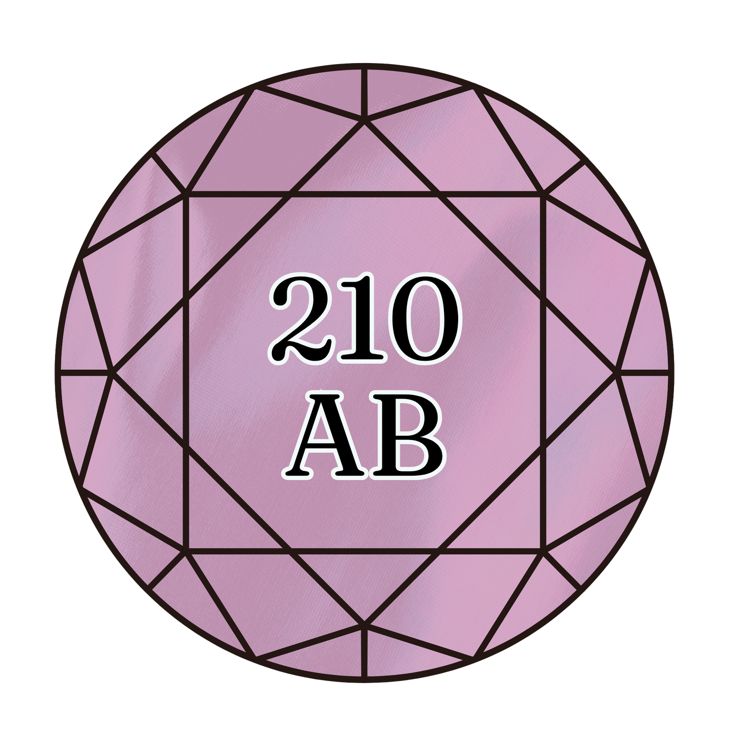 True North Diamond Art AB Round Diamond Drills 210AB - Medium Lavender - Round Bulk Diamond Drills