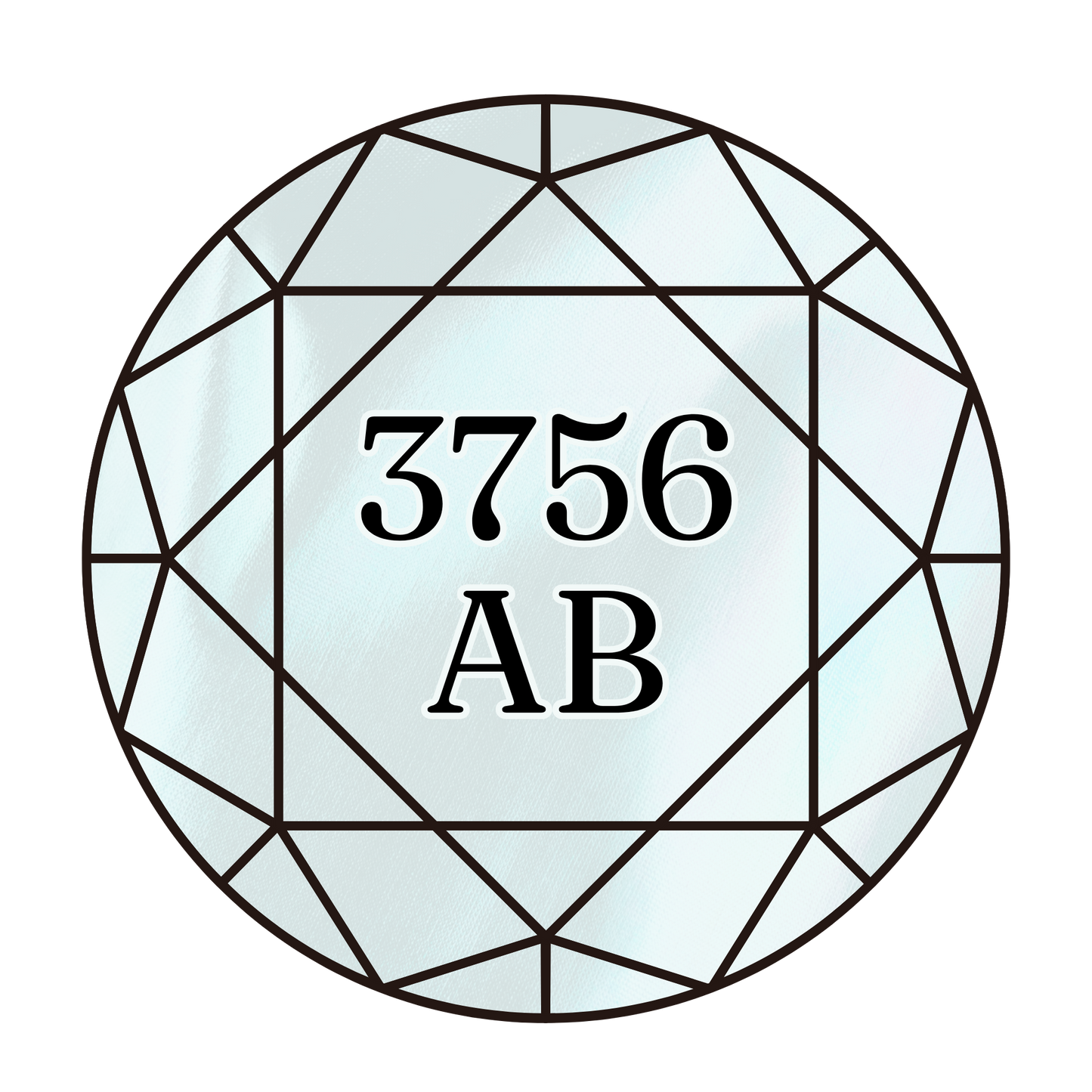 True North Diamond Art AB Round Diamond Drills 3756AB - Ultra Very Light Baby Blue - Round Bulk Diamond Drills