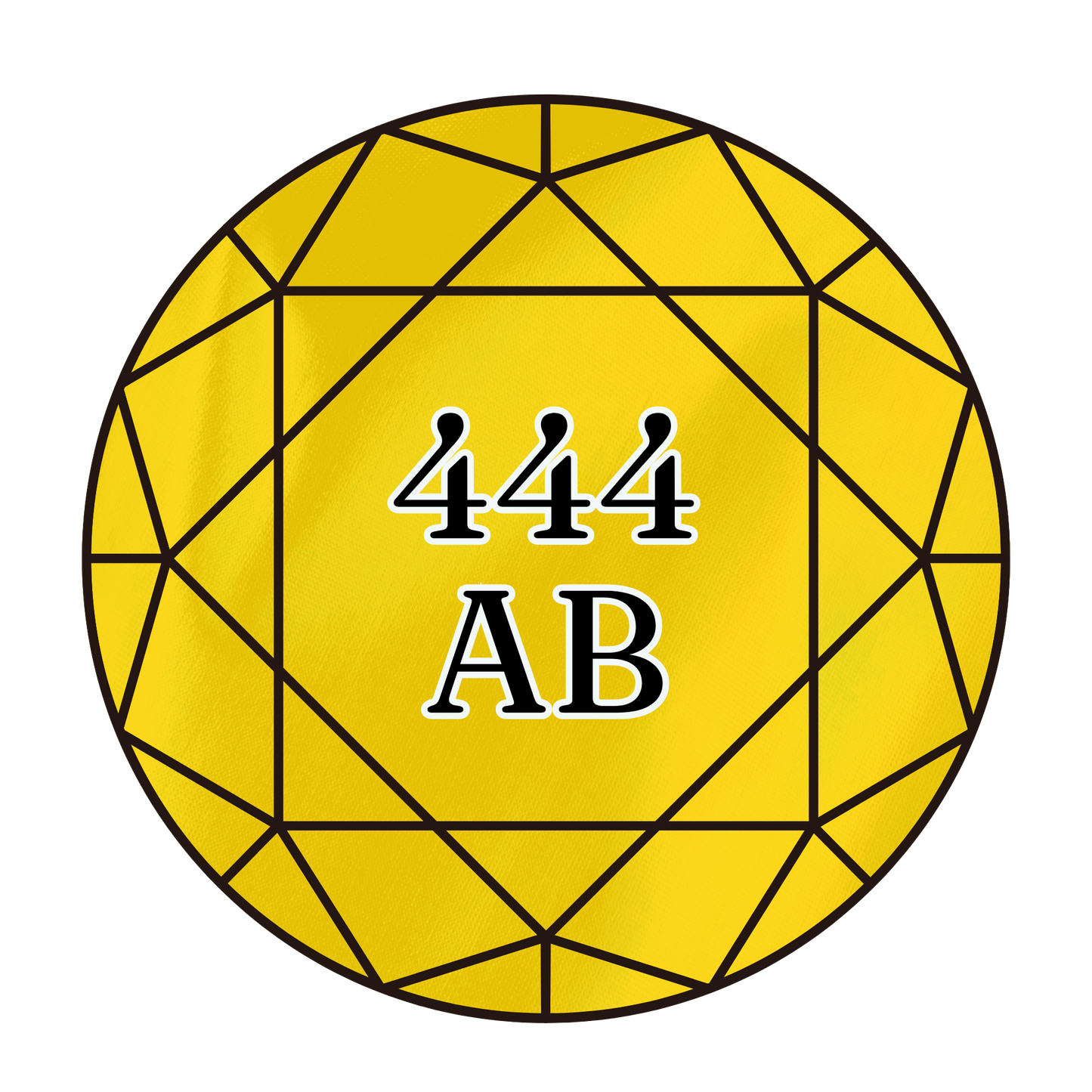 True North Diamond Art AB Round Diamond Drills 444AB - Dark Lemon - Round Bulk Diamond Drills