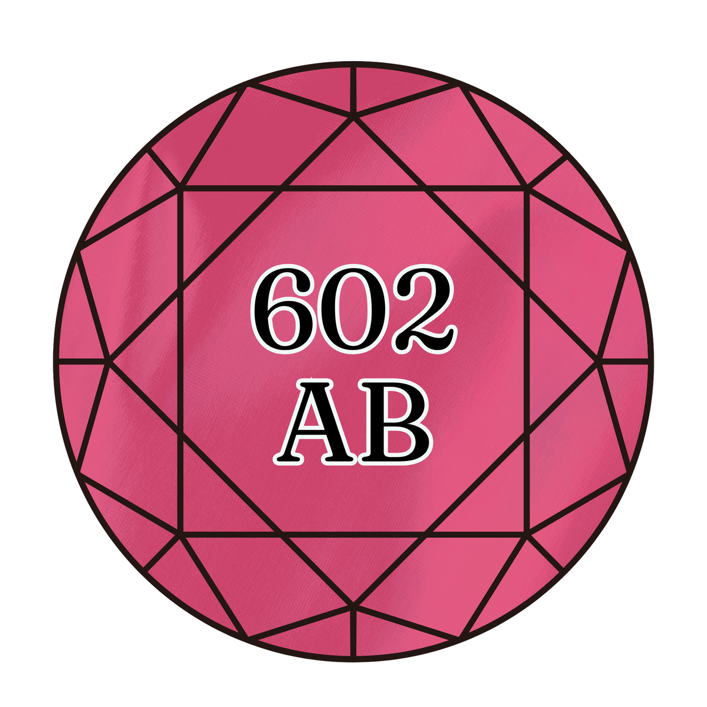 True North Diamond Art AB Round Diamond Drills 602AB - Medium Cranberry - Round Bulk Diamond Drills