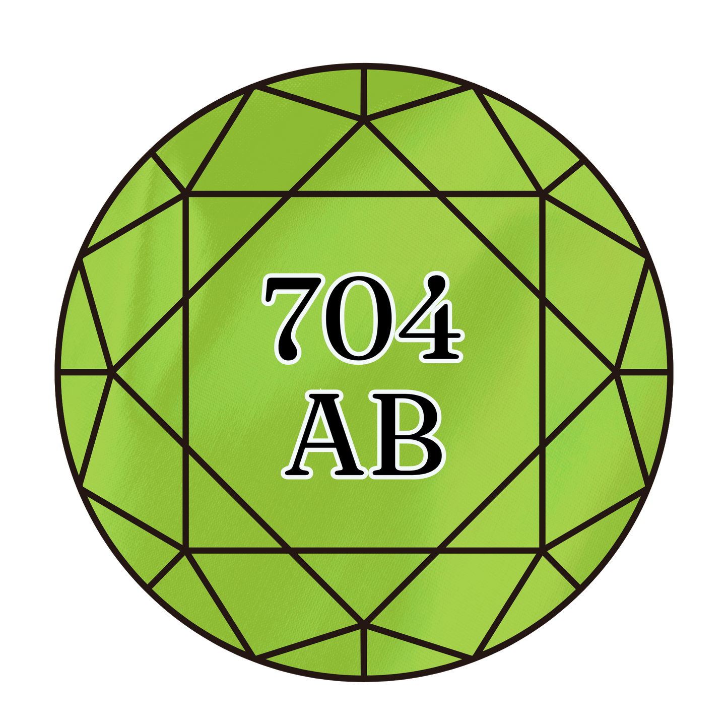 True North Diamond Art AB Round Diamond Drills 704AB - Bright Chartreuse - Round Bulk Diamond Drills