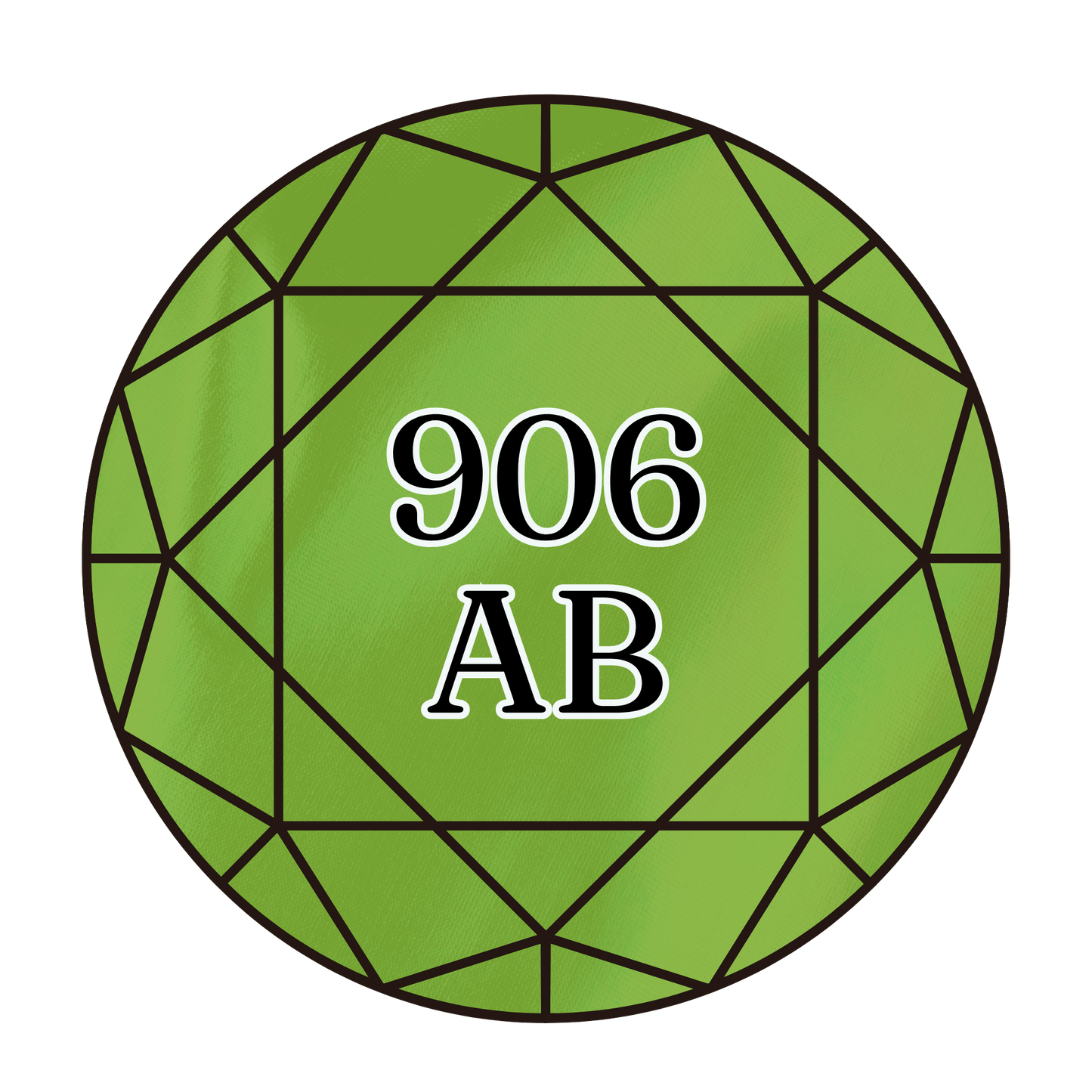 True North Diamond Art AB Round Diamond Drills 906AB - Medium Parrot Green - Round Bulk Diamond Drills