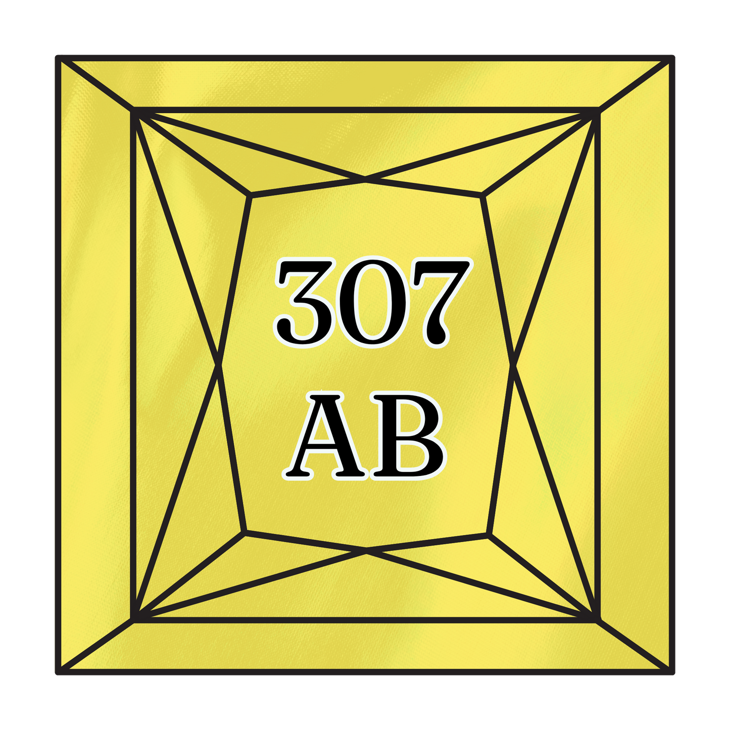 True North Diamond Art AB Square Diamond Drills 307AB - Lemon - Square Bulk Diamond Drills