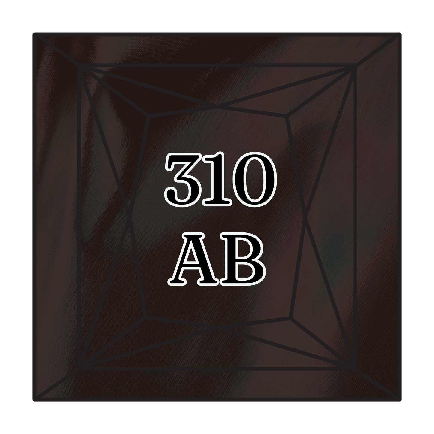 True North Diamond Art AB Square Diamond Drills 310AB - Black - Square Bulk Diamond Drills