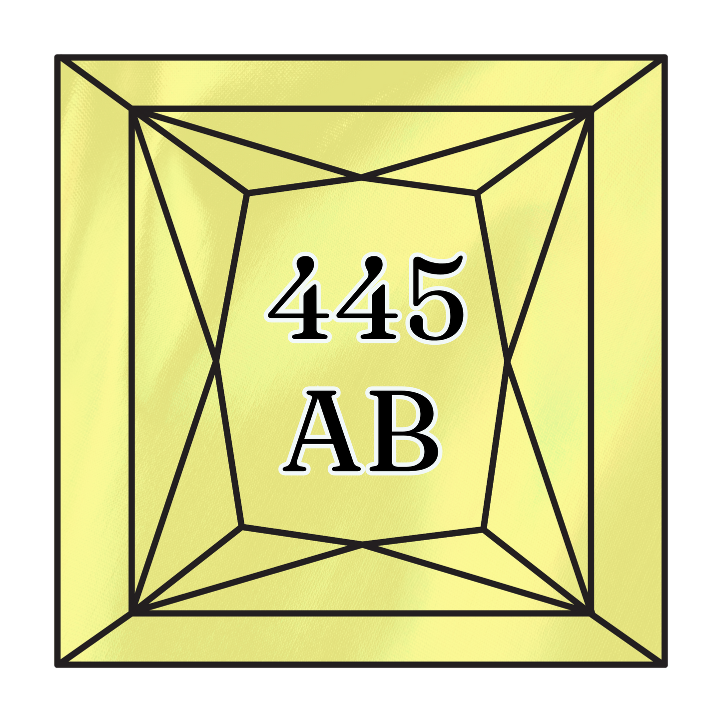 True North Diamond Art AB Square Diamond Drills 445AB - Light Lemon - Square Bulk Diamond Drills