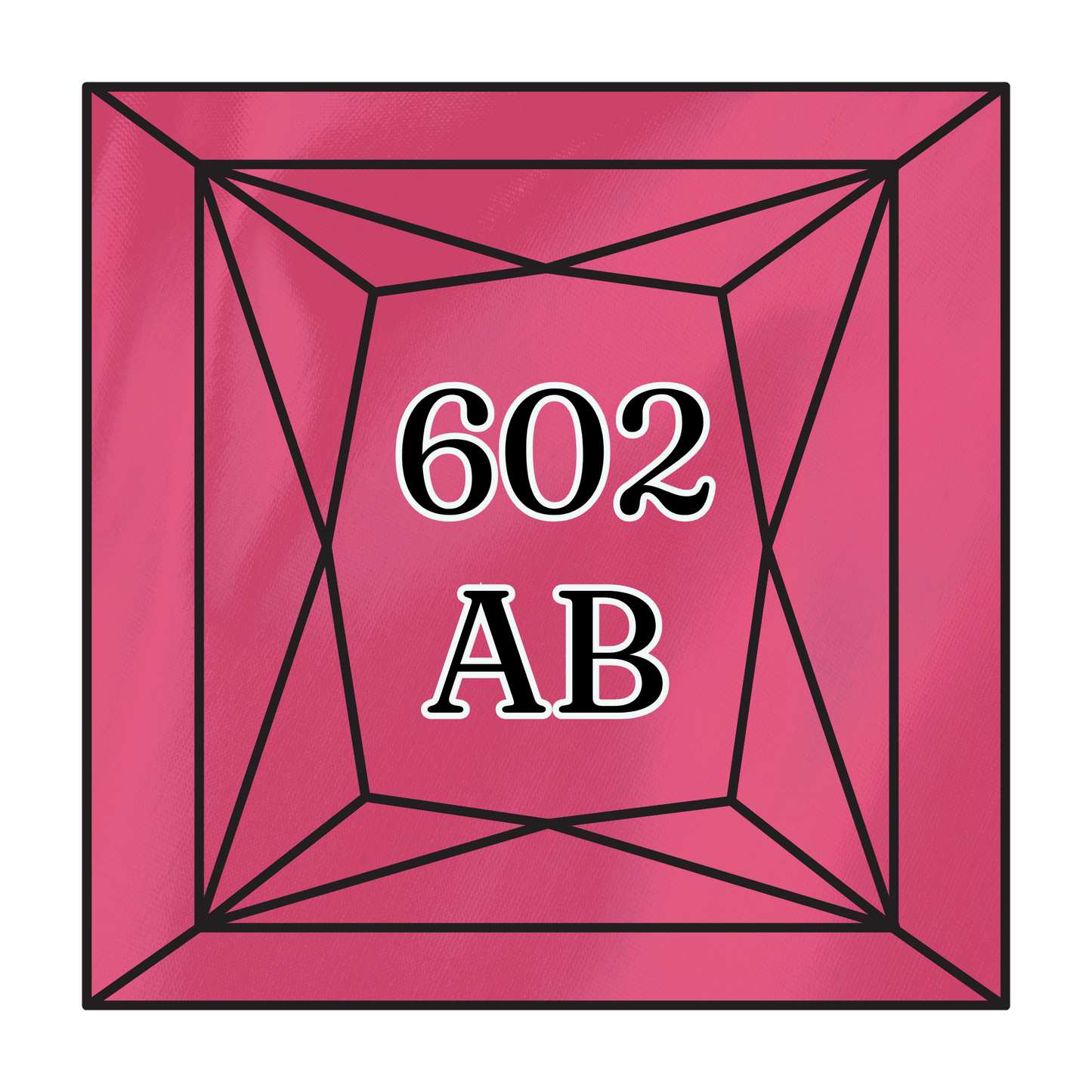 True North Diamond Art AB Square Diamond Drills 602AB - Medium Cranberry - Square Bulk Diamond Drills