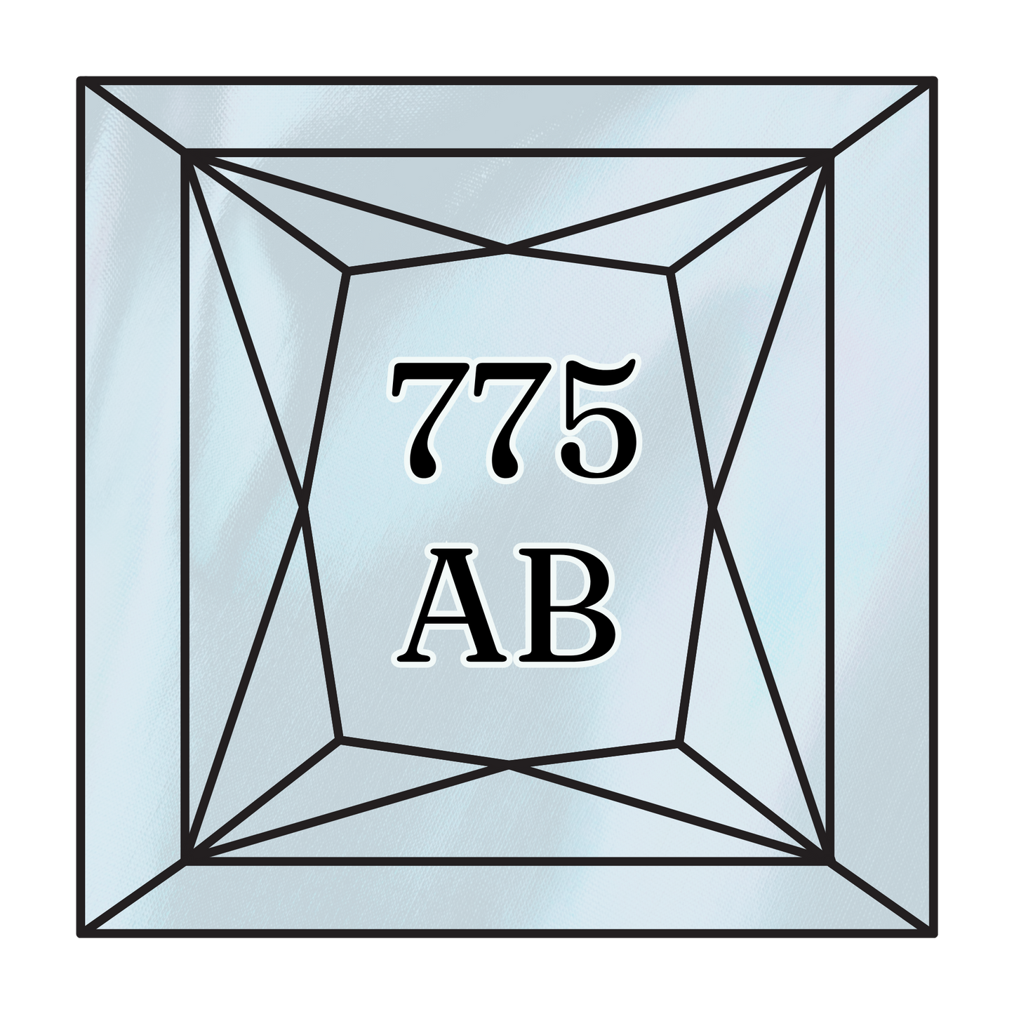 True North Diamond Art AB Square Diamond Drills 775AB - Very Light Baby Blue - Square Bulk Diamond Drills