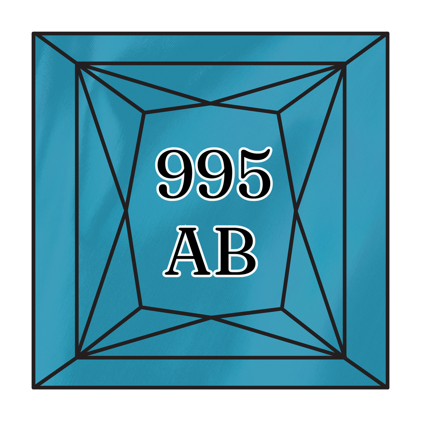 True North Diamond Art AB Square Diamond Drills 995AB - Dark Electric Blue - Square Bulk Diamond Drills