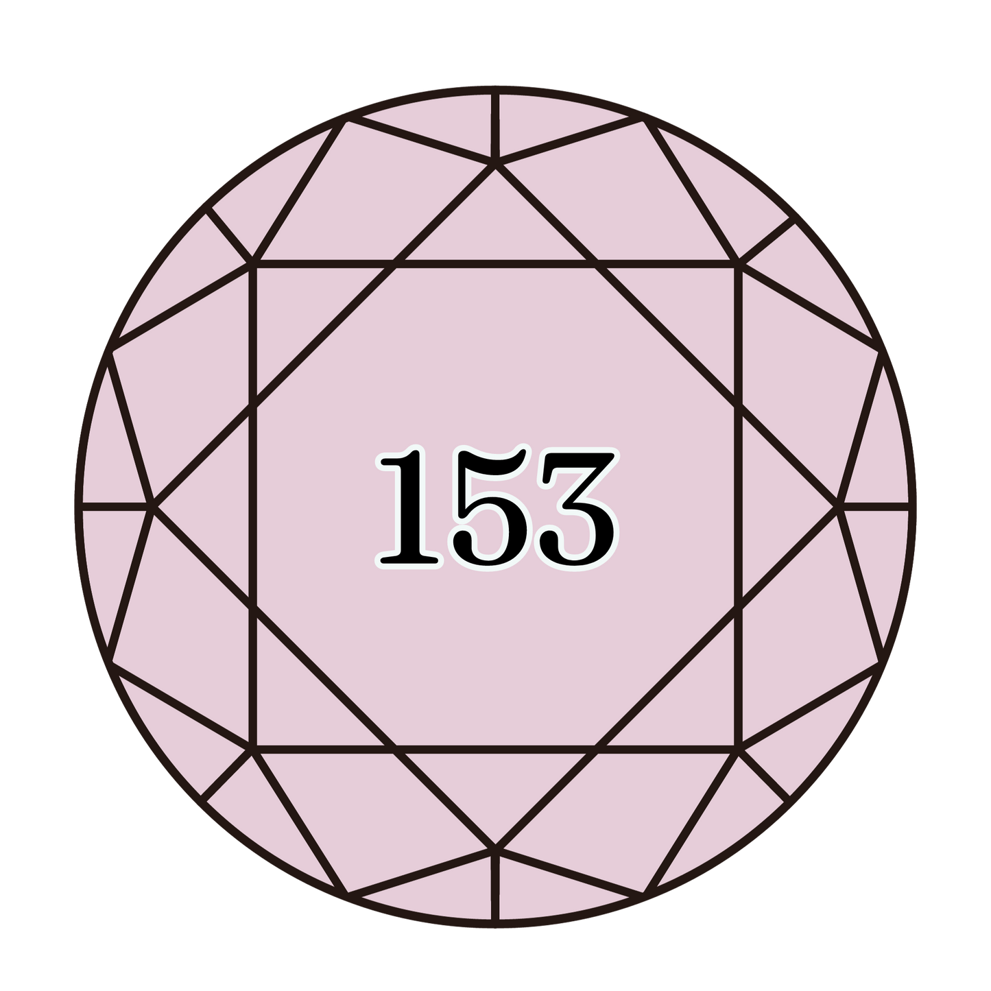 True North Diamond Art Round Diamond Drills 153 - Very Light Violet - Round Bulk Diamond Drills