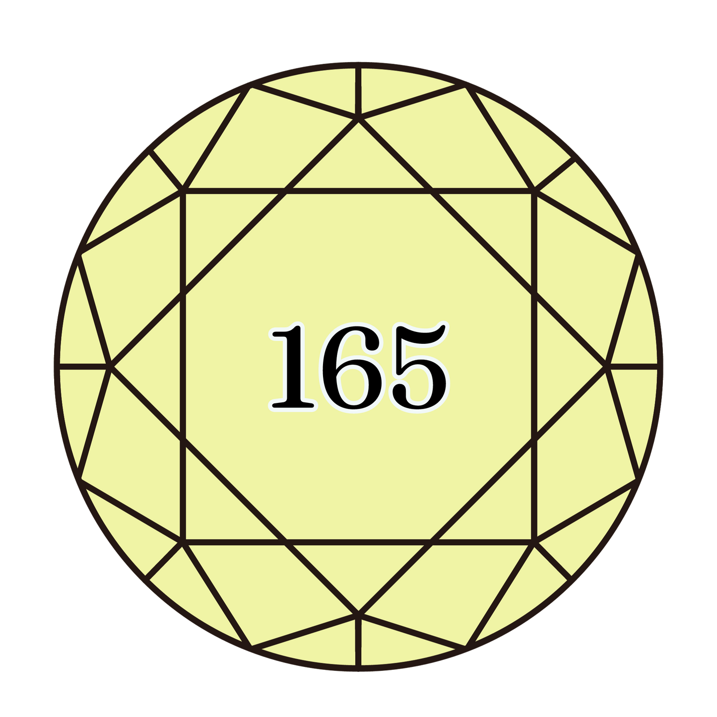 True North Diamond Art Round Diamond Drills 165 - Very Light Moss Green - Round Bulk Diamond Drills