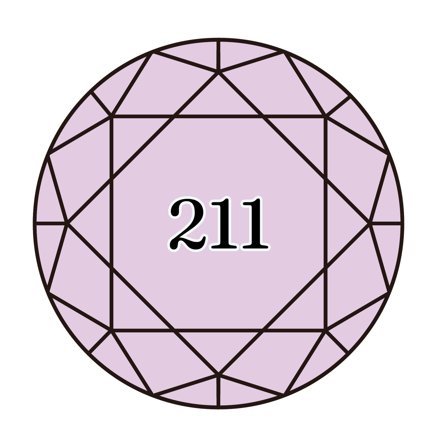 True North Diamond Art Round Diamond Drills 211 - Light Lavender - Round Bulk Diamond Drills