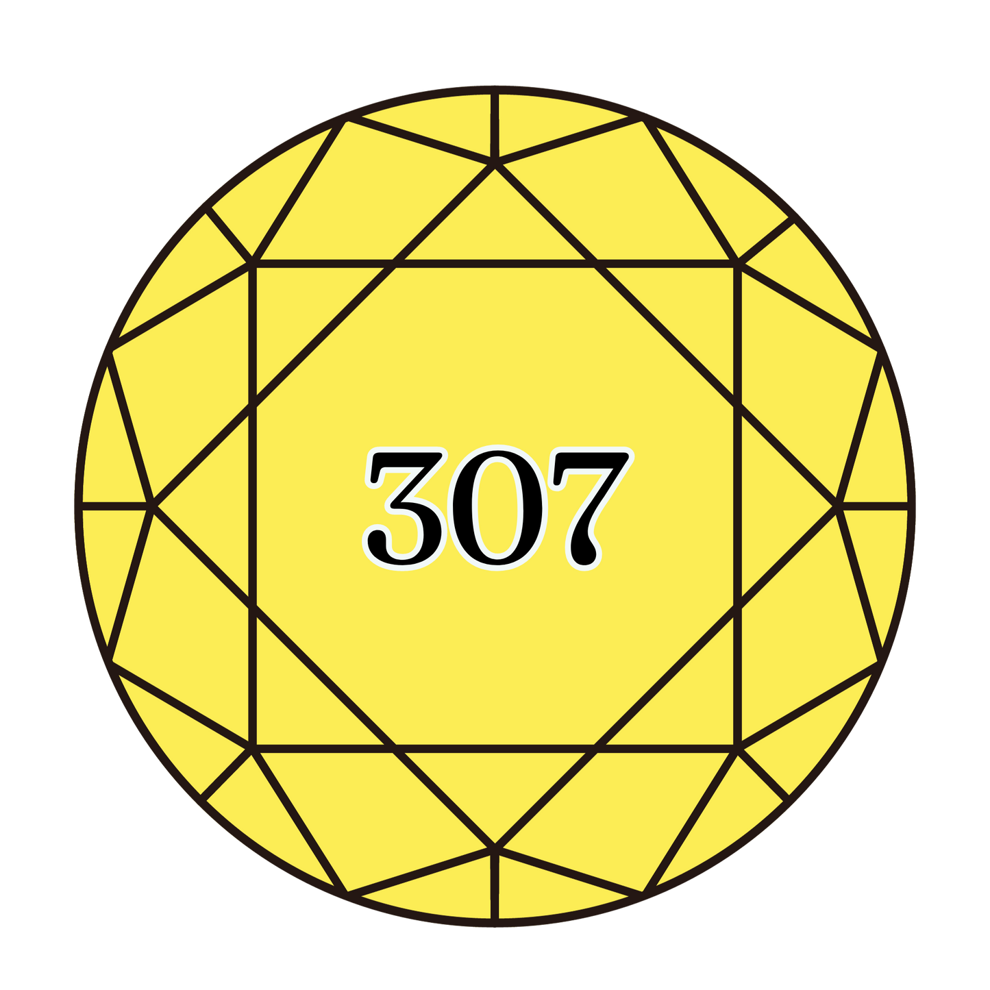 True North Diamond Art Round Diamond Drills 307 - Lemon - Round Bulk Diamond Drills