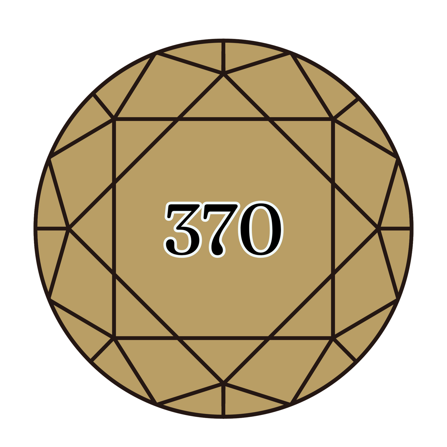 True North Diamond Art Round Diamond Drills 370 - Medium Mustard - Round Bulk Diamond Drills