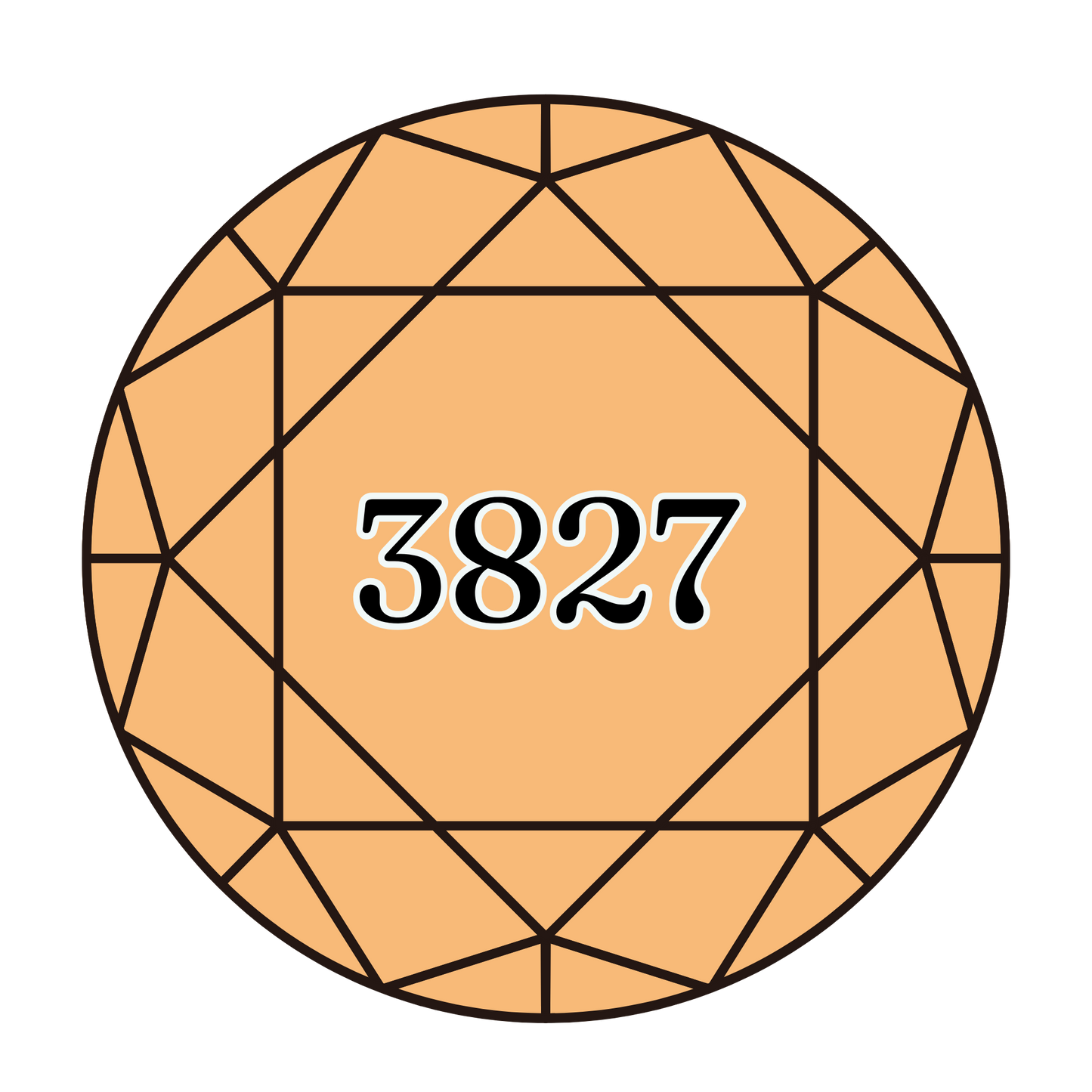 True North Diamond Art Round Diamond Drills 3827 - Pale Golden Brown - Round Bulk Diamond Drills