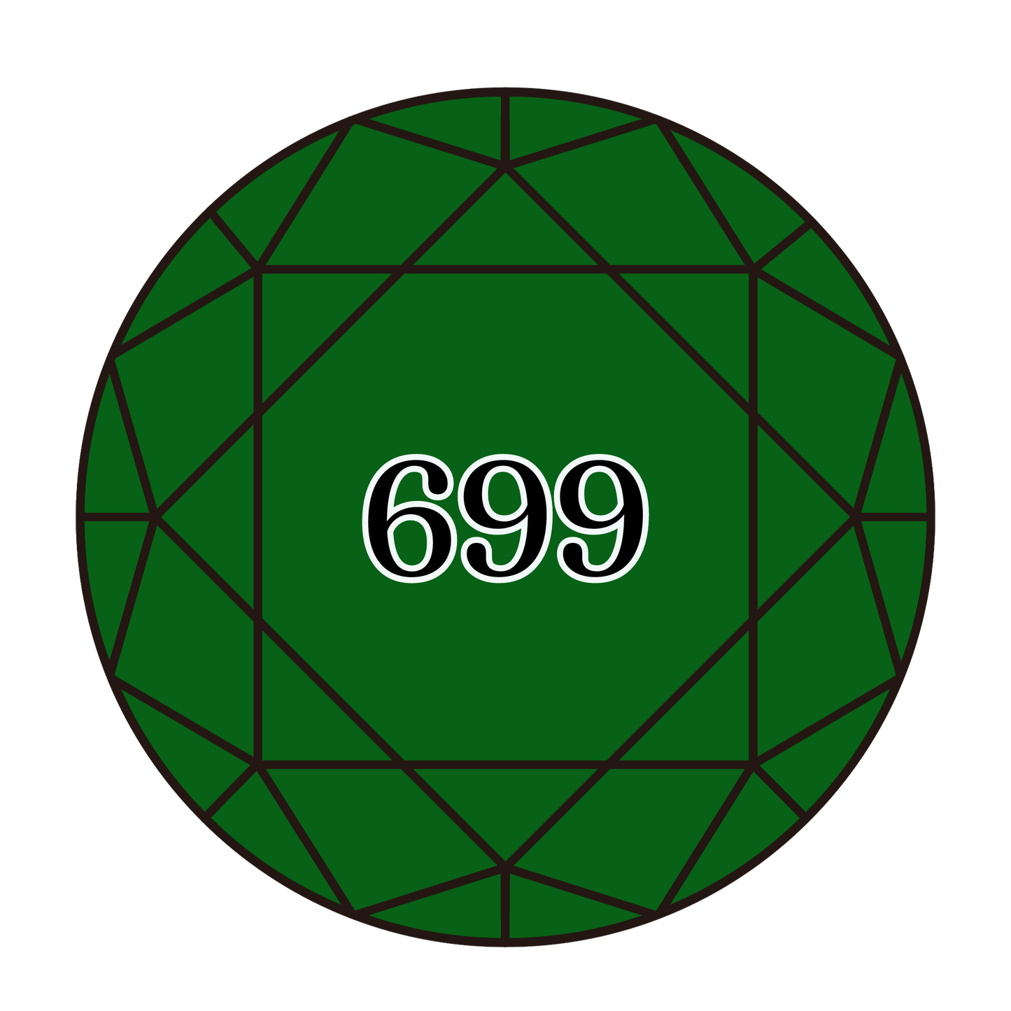 True North Diamond Art Round Diamond Drills 699 - Green - Round Bulk Diamond Drills