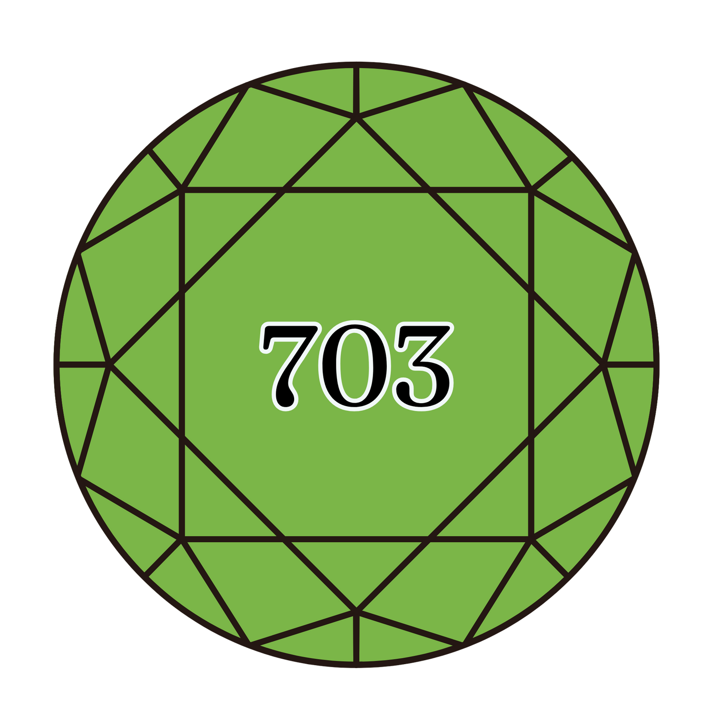 True North Diamond Art Round Diamond Drills 703 - Chartreuse - Round Bulk Diamond Drills