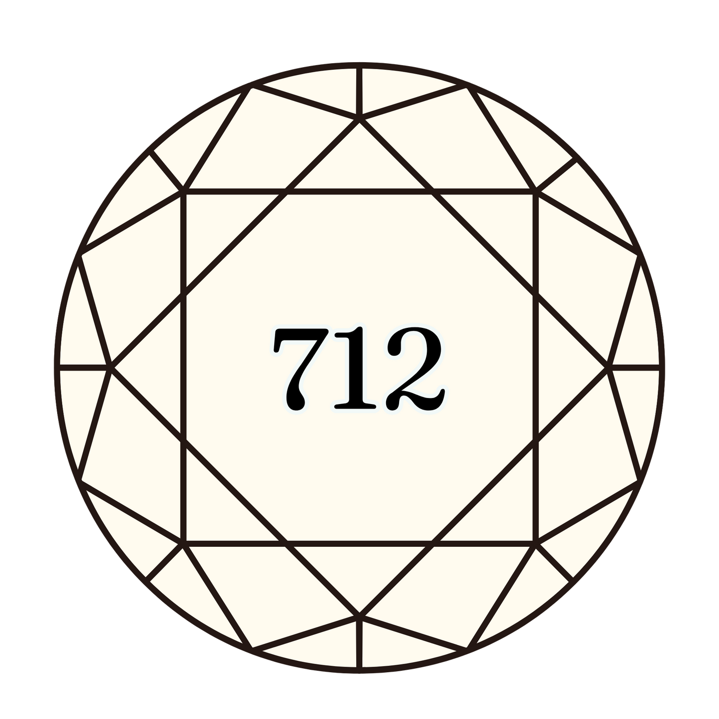 True North Diamond Art Round Diamond Drills 712 - Cream - Round Bulk Diamond Drills