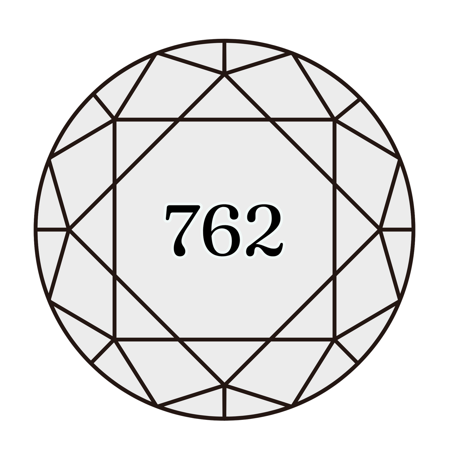 True North Diamond Art Round Diamond Drills 762 - Very Light Pearl Grey - Round Bulk Diamond Drills