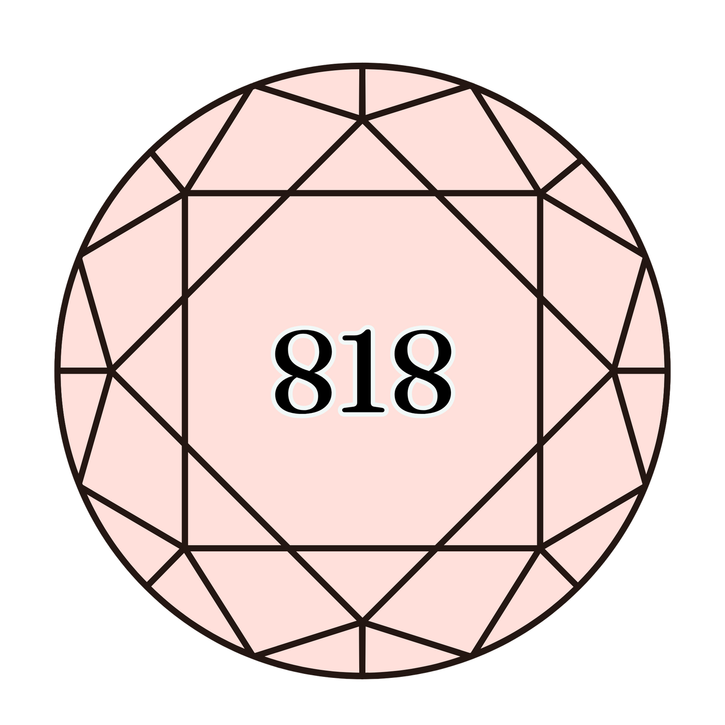 True North Diamond Art Round Diamond Drills 818 - Baby Pink - Round Bulk Diamond Drills