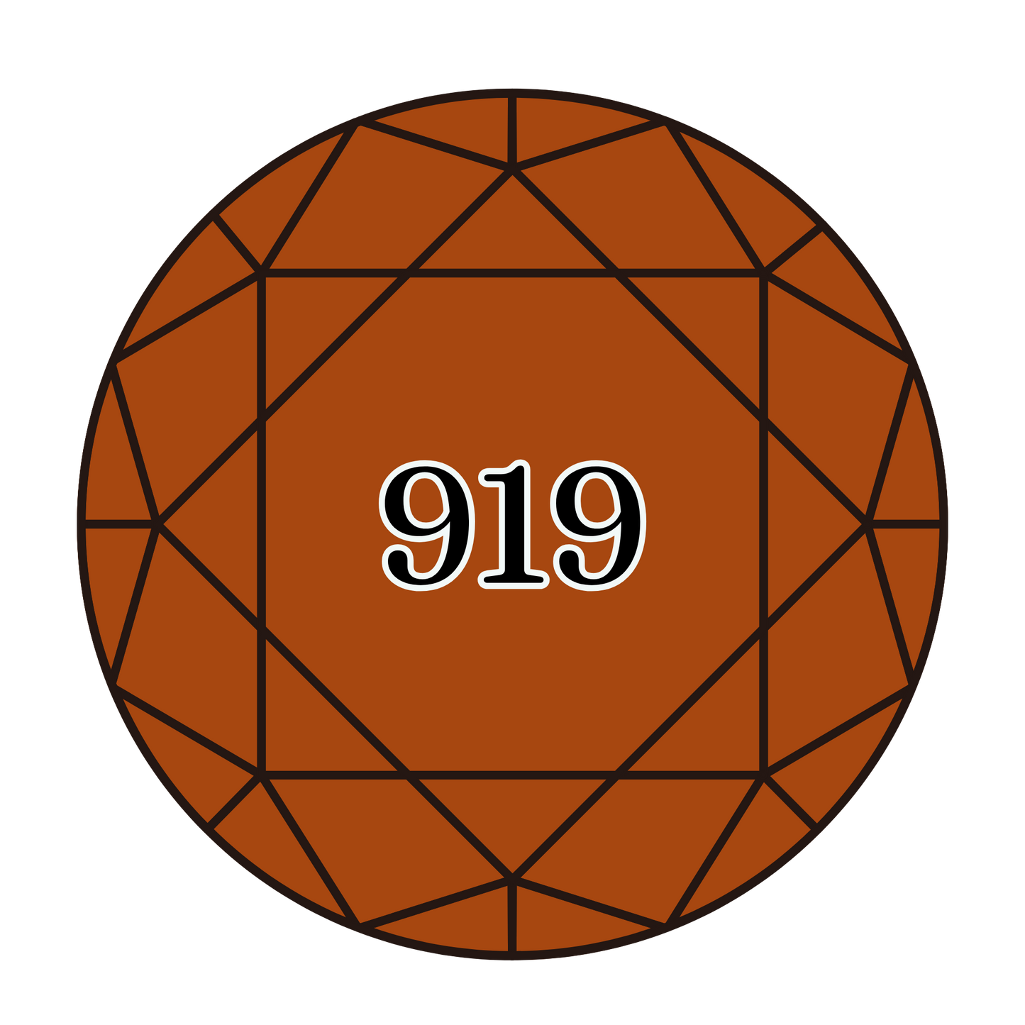 True North Diamond Art Round Diamond Drills 919 - Red Copper - Round Bulk Diamond Drills