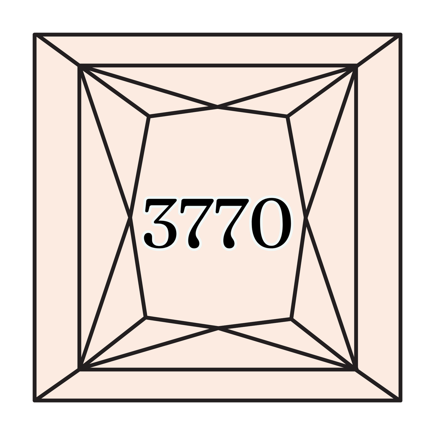 True North Diamond Art Square Diamond Drills 3770 - Very Light Tawny - Square Bulk Diamond Drills