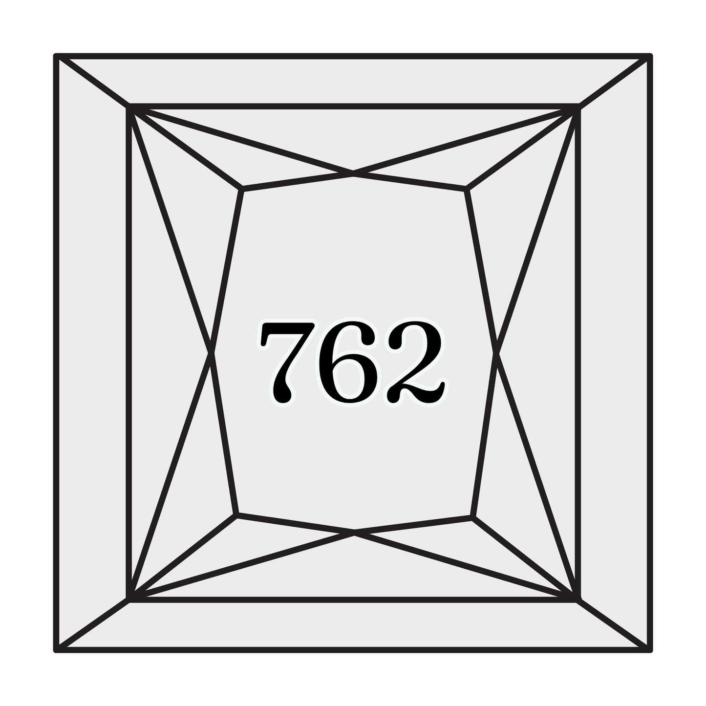 True North Diamond Art Square Diamond Drills 762 - Very Light Pearl Grey - Square Bulk Diamond Drills