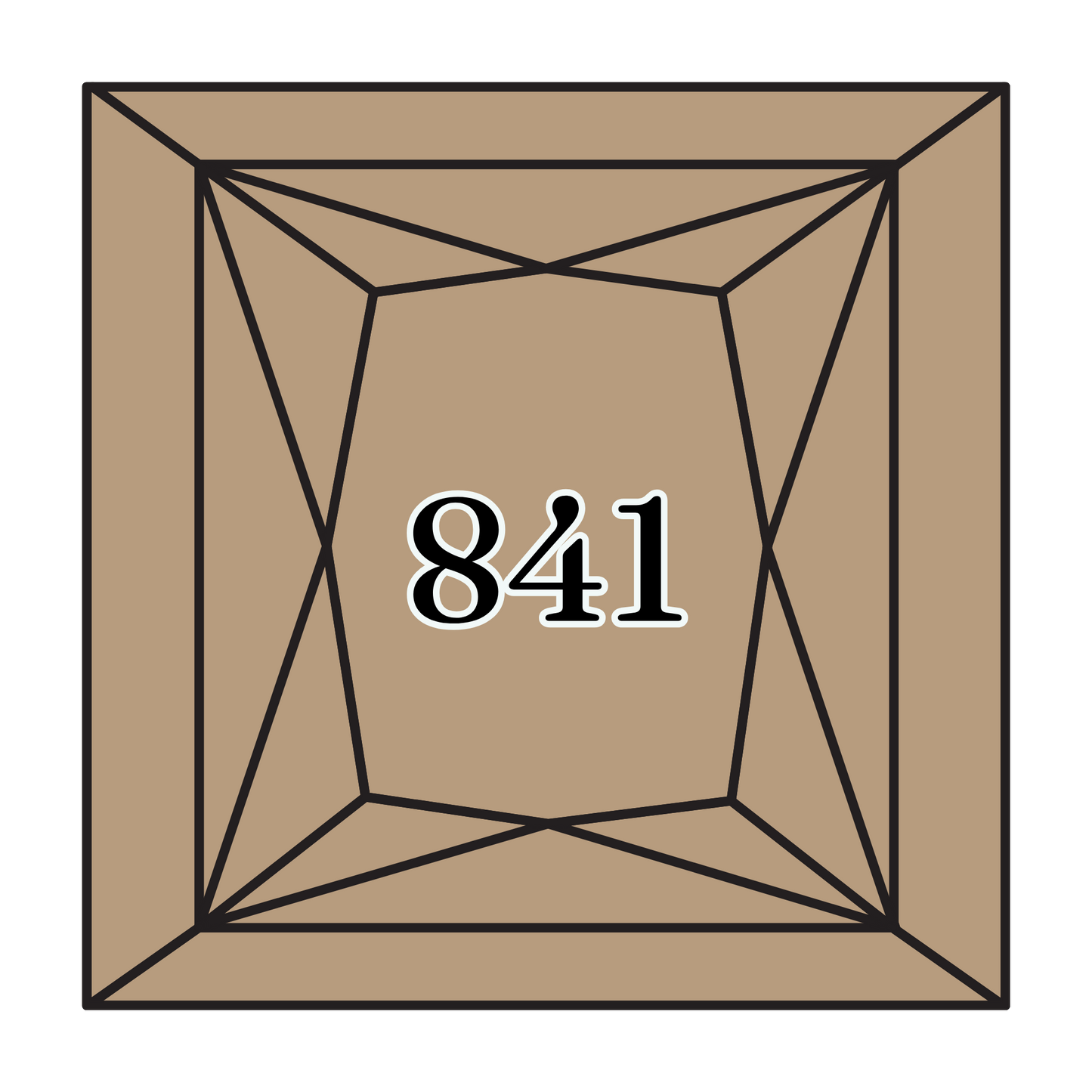 True North Diamond Art Square Diamond Drills 841 - Light Beige Brown - Square Bulk Diamond Drills