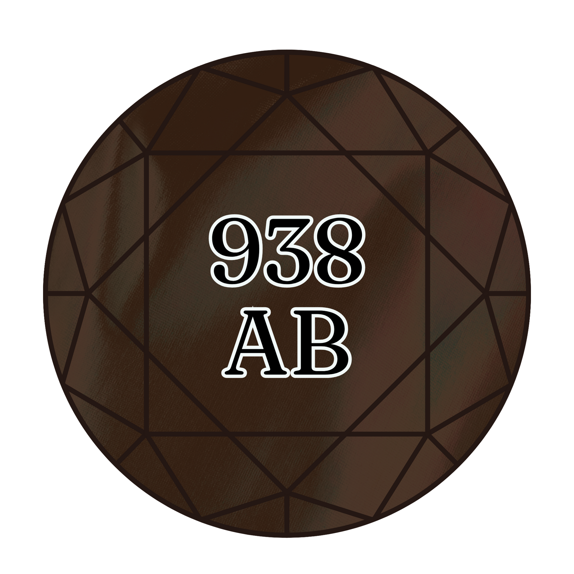 True North Diamond Art AB Round Diamond Drills 938AB - Ultra Dark Coffee Brown - Round Bulk Diamond Drills