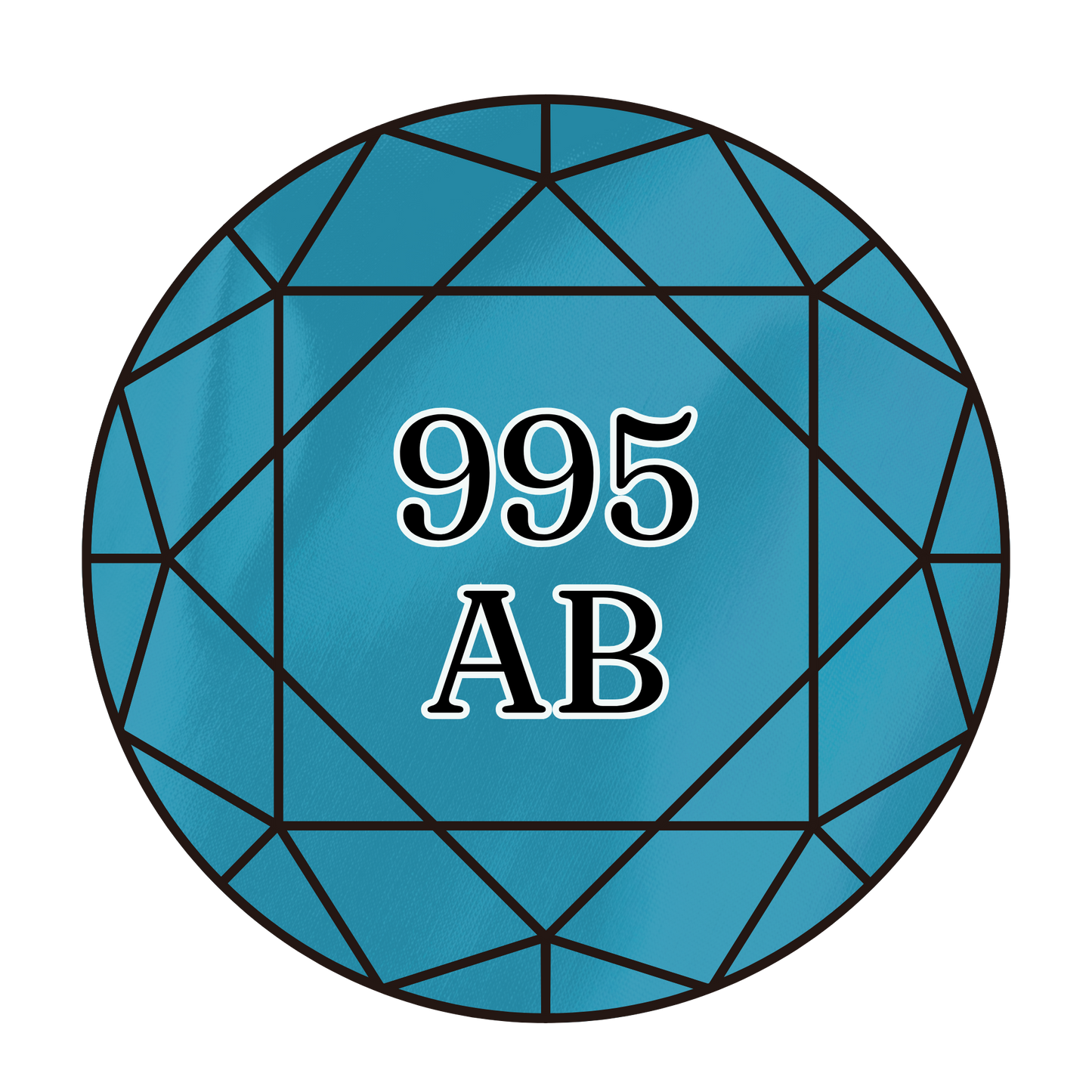 True North Diamond Art AB Round Diamond Drills 995AB - Dark Electric Blue - Round Bulk Diamond Drills