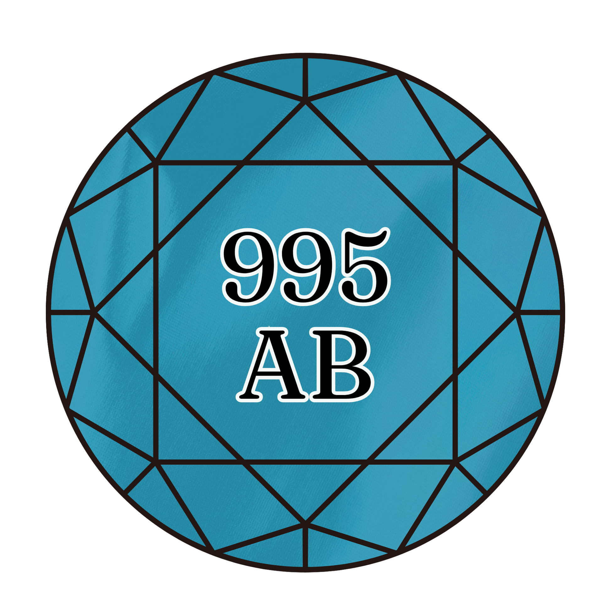 True North Diamond Art AB Round Diamond Drills 995AB - Dark Electric Blue - Round Bulk Diamond Drills