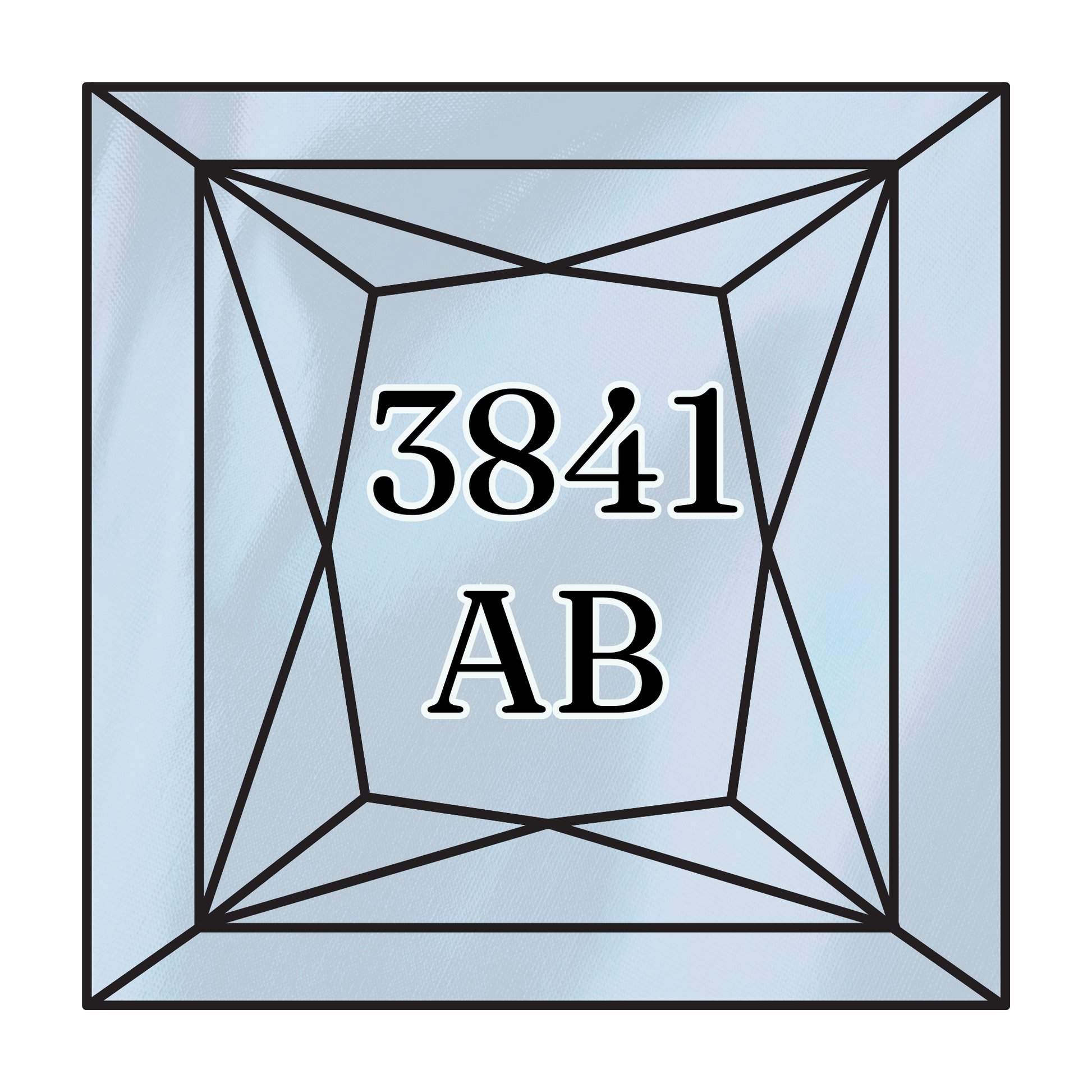 True North Diamond Art AB Square Diamond Drills 3841AB - Pale Baby Blue - Square Bulk Diamond Drills