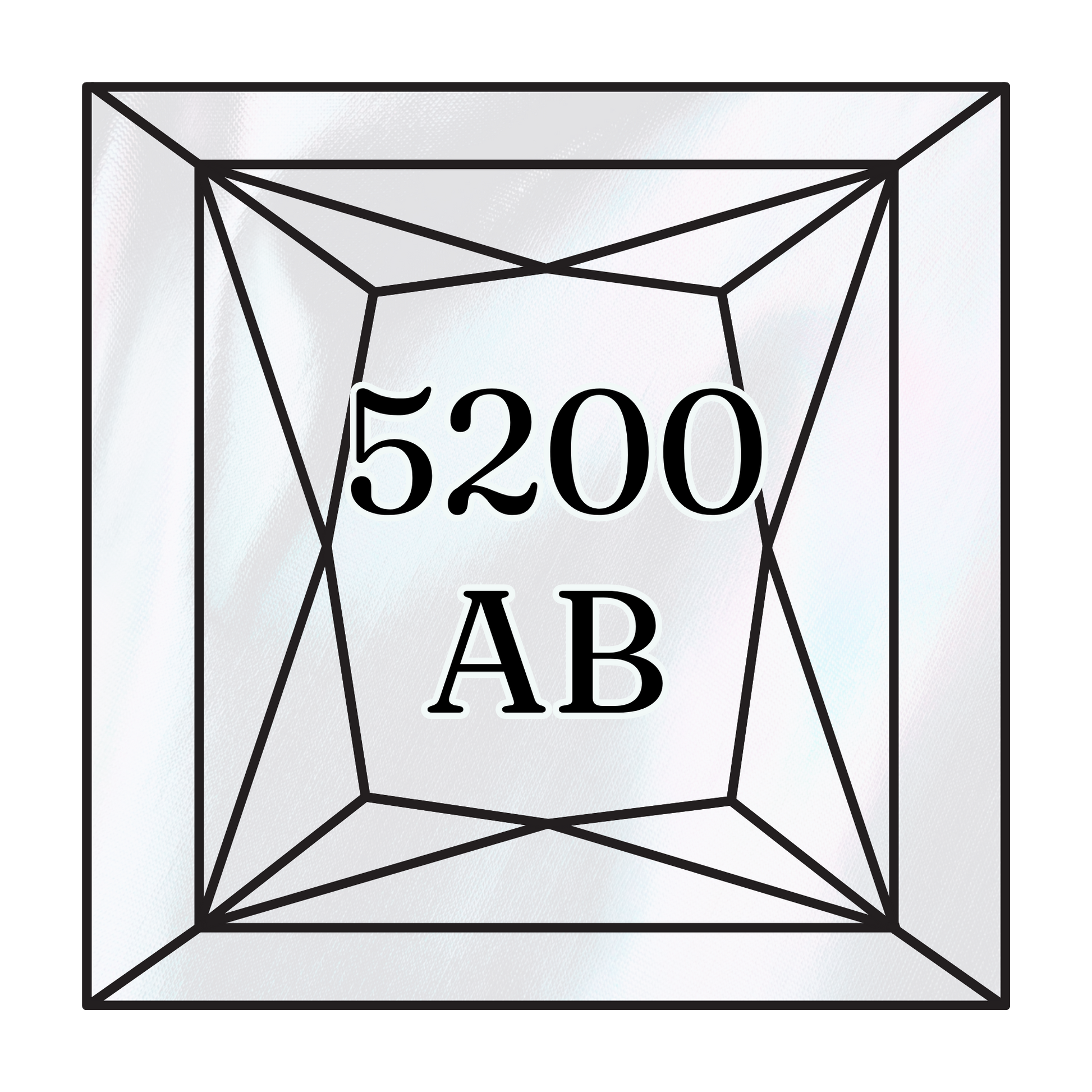 True North Diamond Art AB Square Diamond Drills 5200AB - Snow White - Square Bulk Diamond Drills