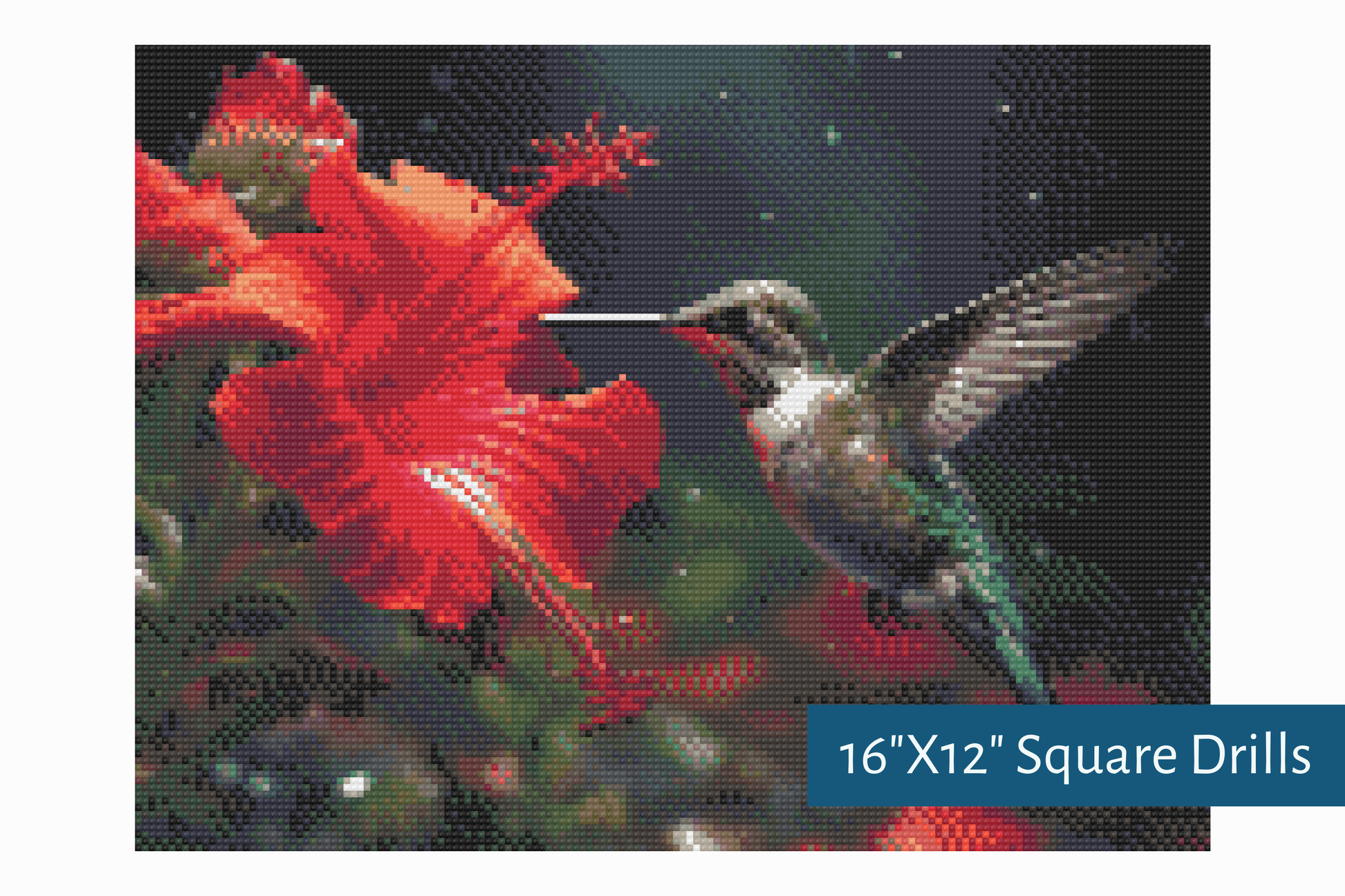 True North Diamond Art Diamond Painting Kits A Hummingbird's Kiss Diamond Painting Kit - Create Stunning Art, No Skill Required