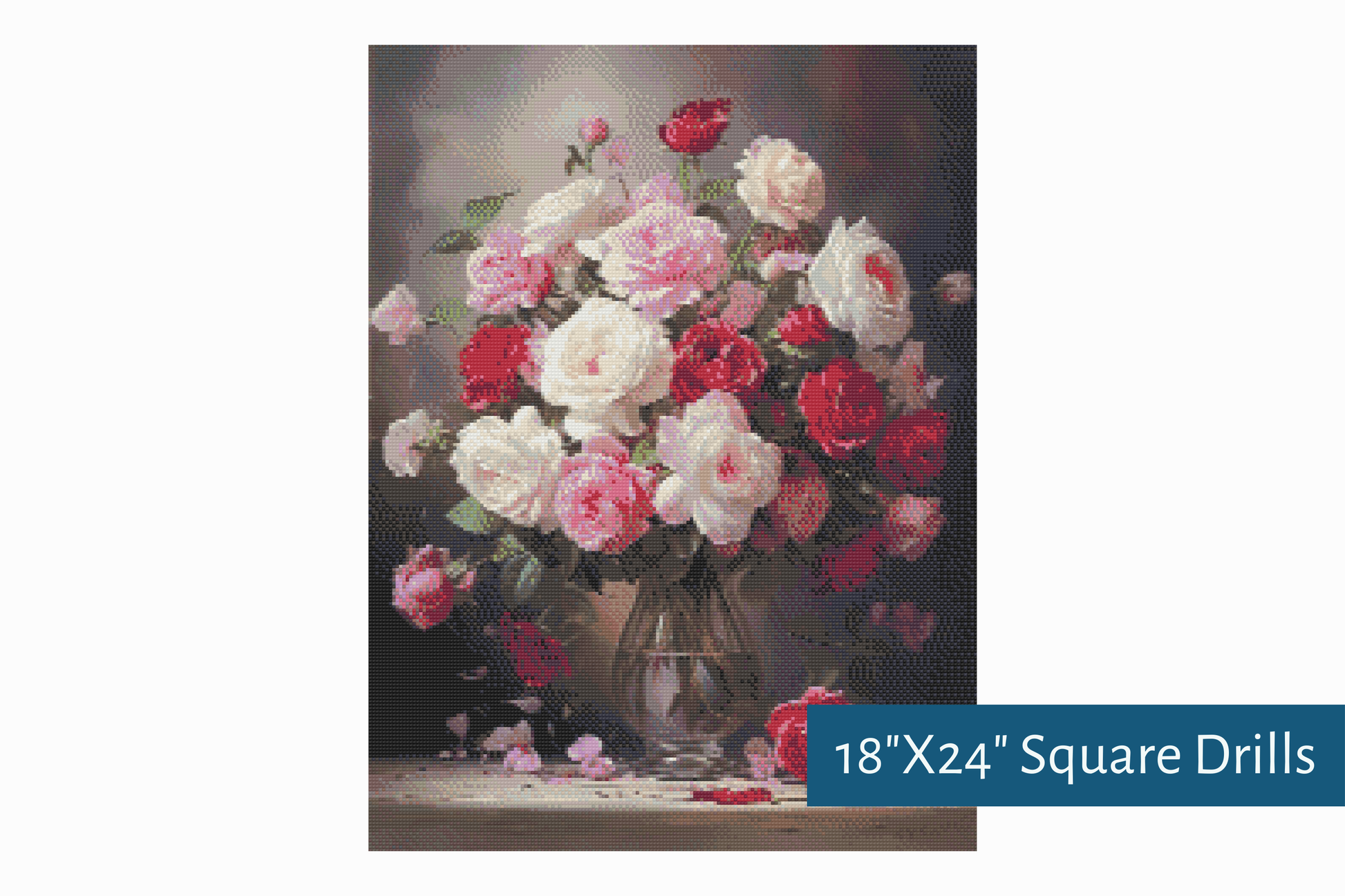True North Diamond Art Diamond Painting Kits Bouquet of Love Diamond Painting Kit - Create Stunning Art, No Skill Required