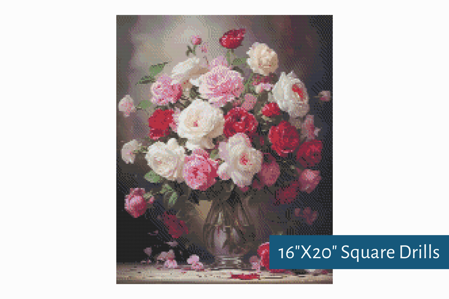 True North Diamond Art Diamond Painting Kits Bouquet of Love Diamond Painting Kit - Create Stunning Art, No Skill Required