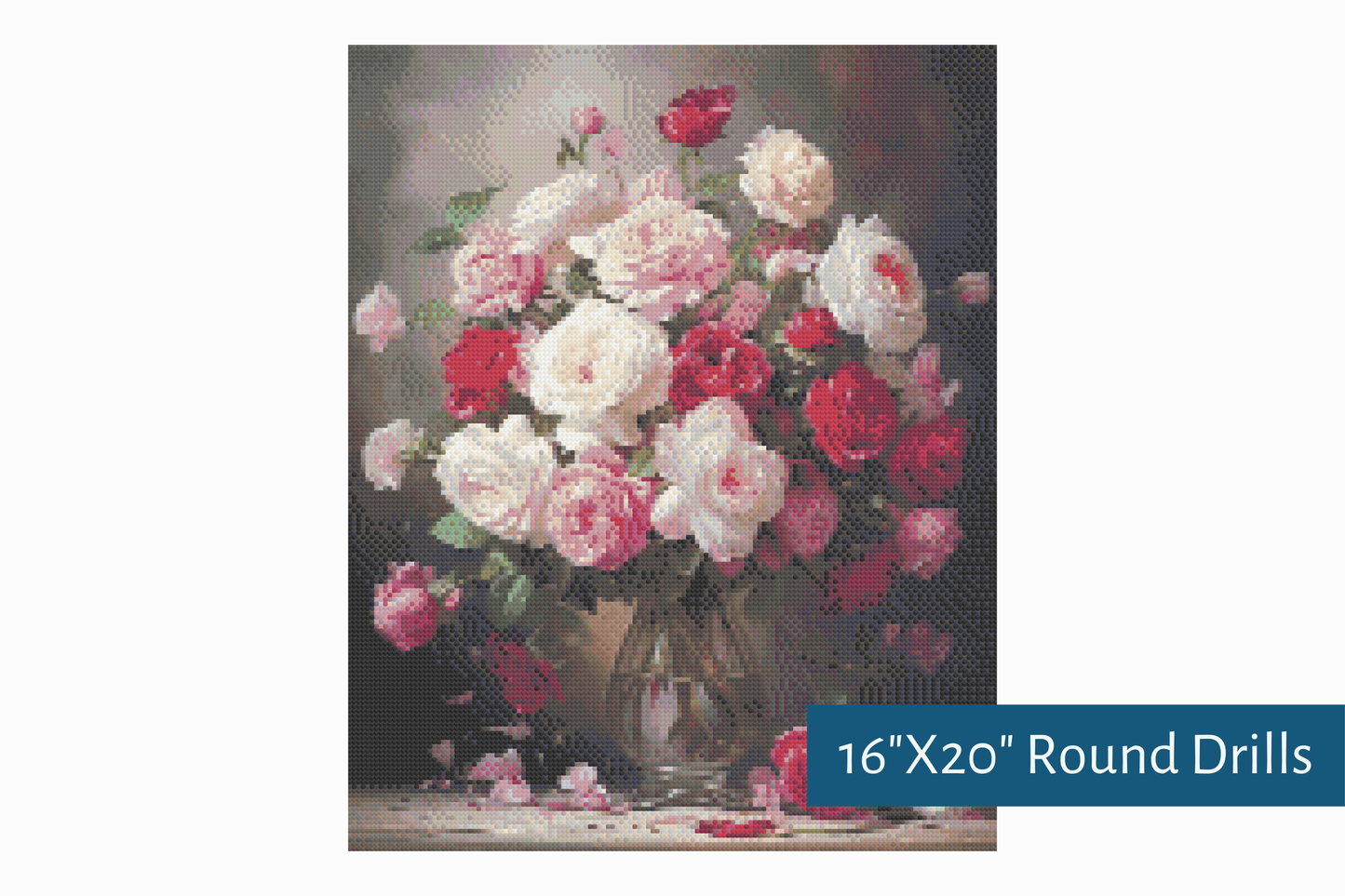 True North Diamond Art Diamond Painting Kits Bouquet of Love Diamond Painting Kit - Create Stunning Art, No Skill Required