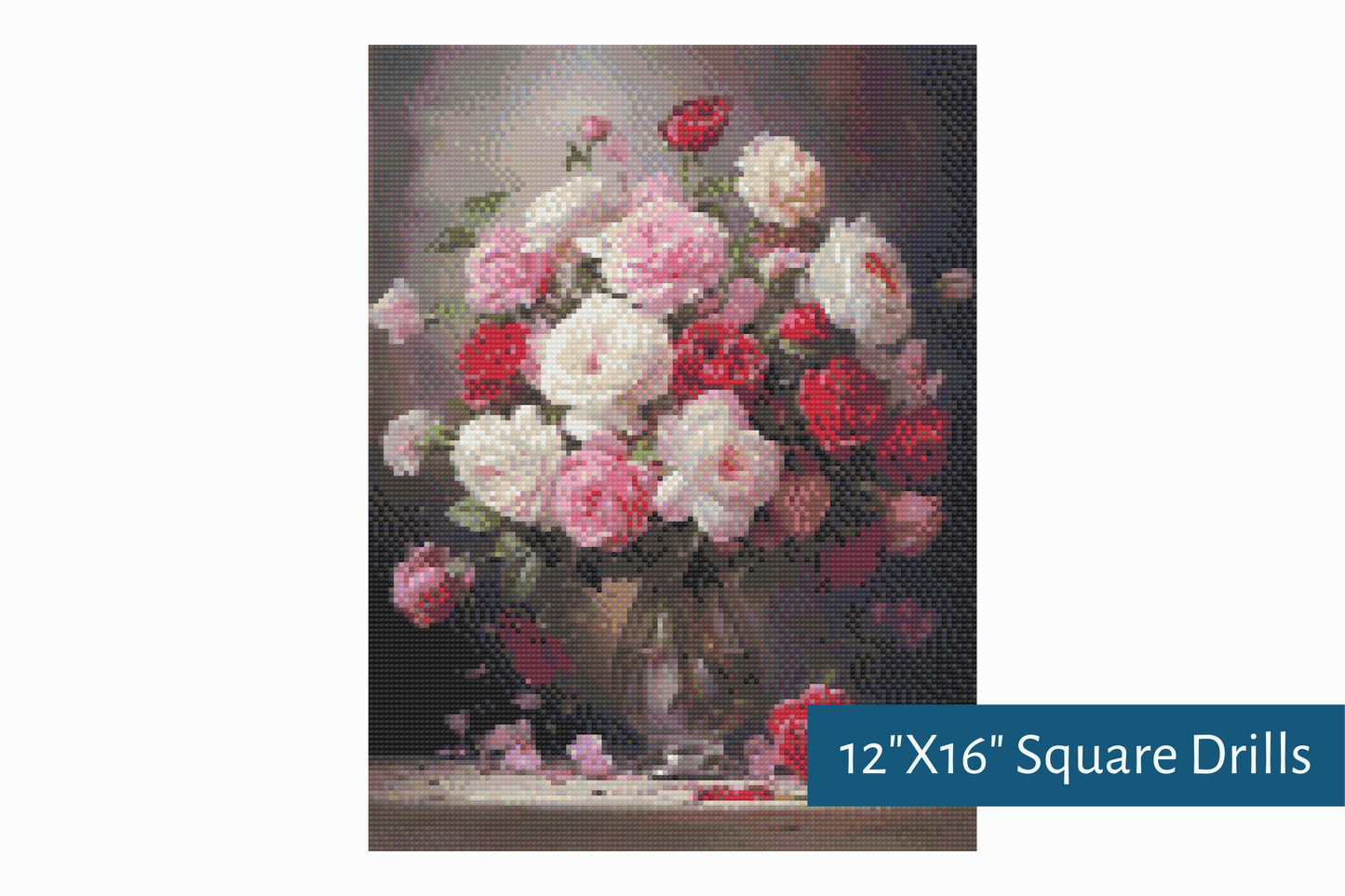 True North Diamond Art Diamond Painting Kits Bouquet of Love Diamond Painting Kit - Create Stunning Art, No Skill Required