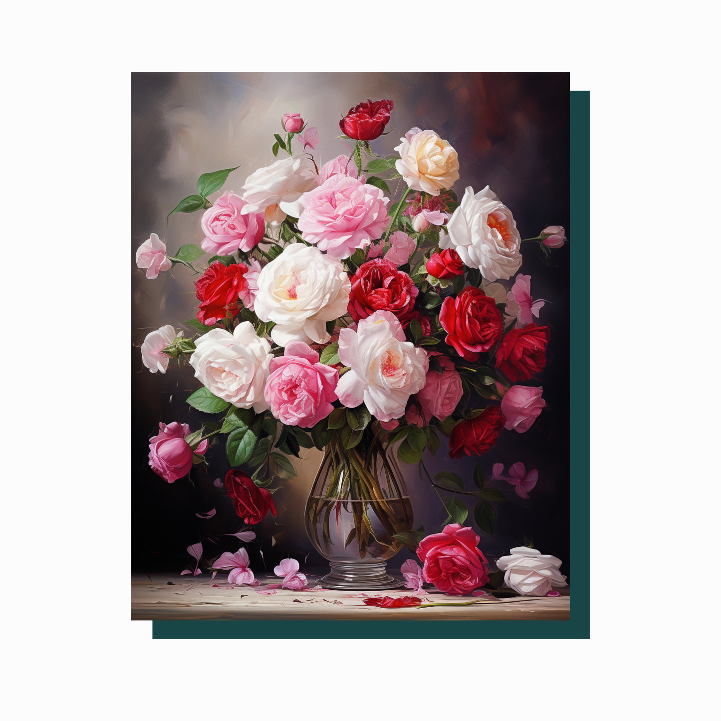 True North Diamond Art Diamond Painting Kits Bouquet of Love Diamond Painting Kit - Create Stunning Art, No Skill Required