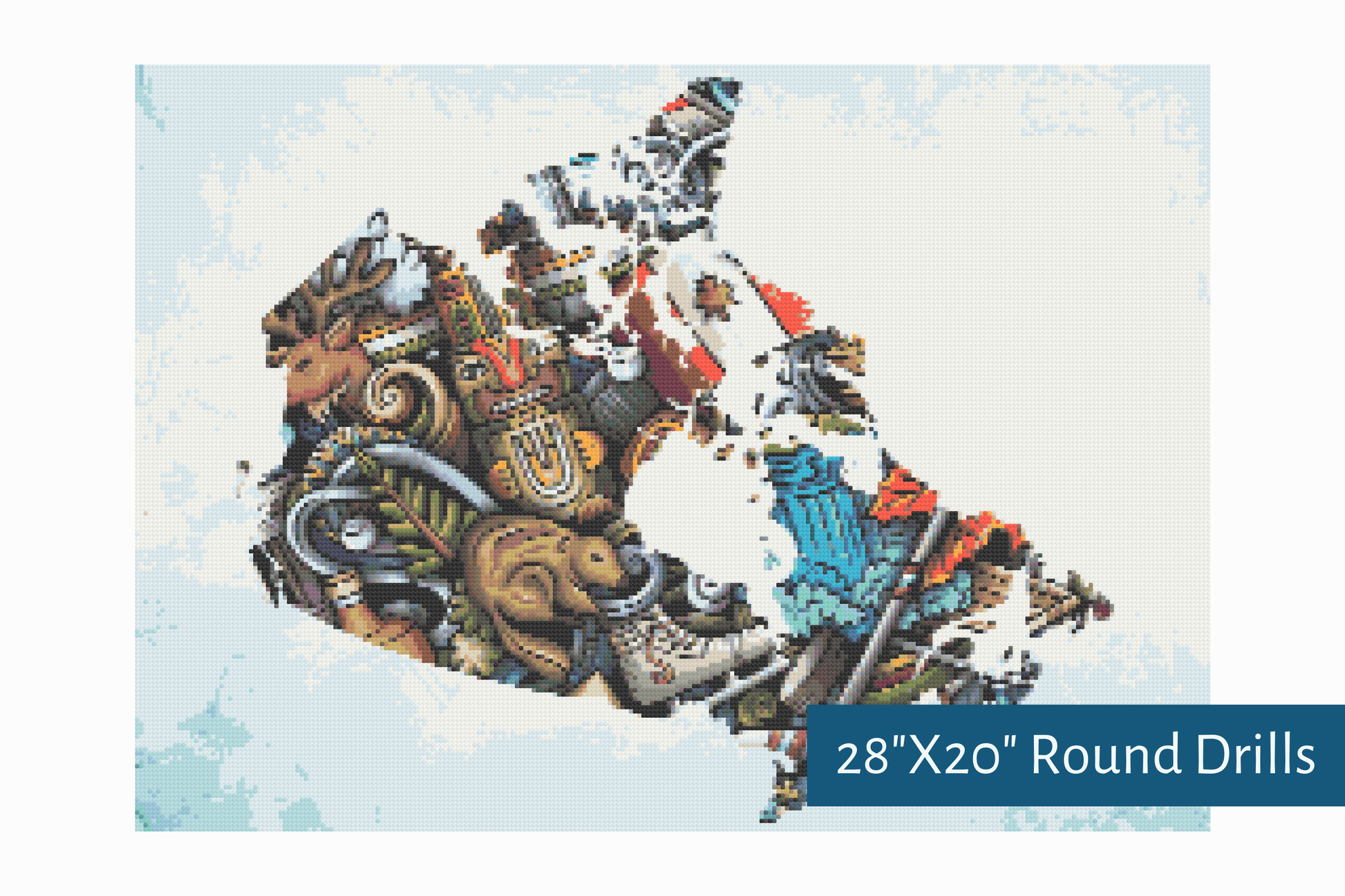 True North Diamond Art Diamond Painting Kits Canadiana Diamond Painting Kit - Create Stunning Art, No Skill Required