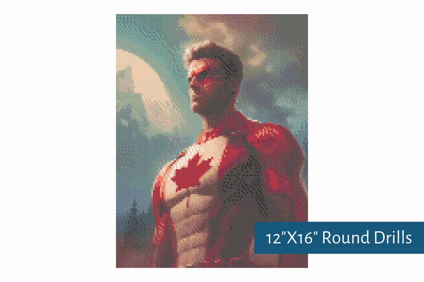 True North Diamond Art Diamond Painting Kits Captain Canada Diamond Painting Kit - Create Stunning Art, No Skill Required