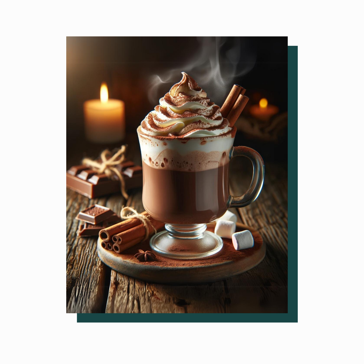 True North Diamond Art Diamond Painting Kits Cocoa Bliss Diamond Painting Kit - Create Stunning Art, No Skill Required