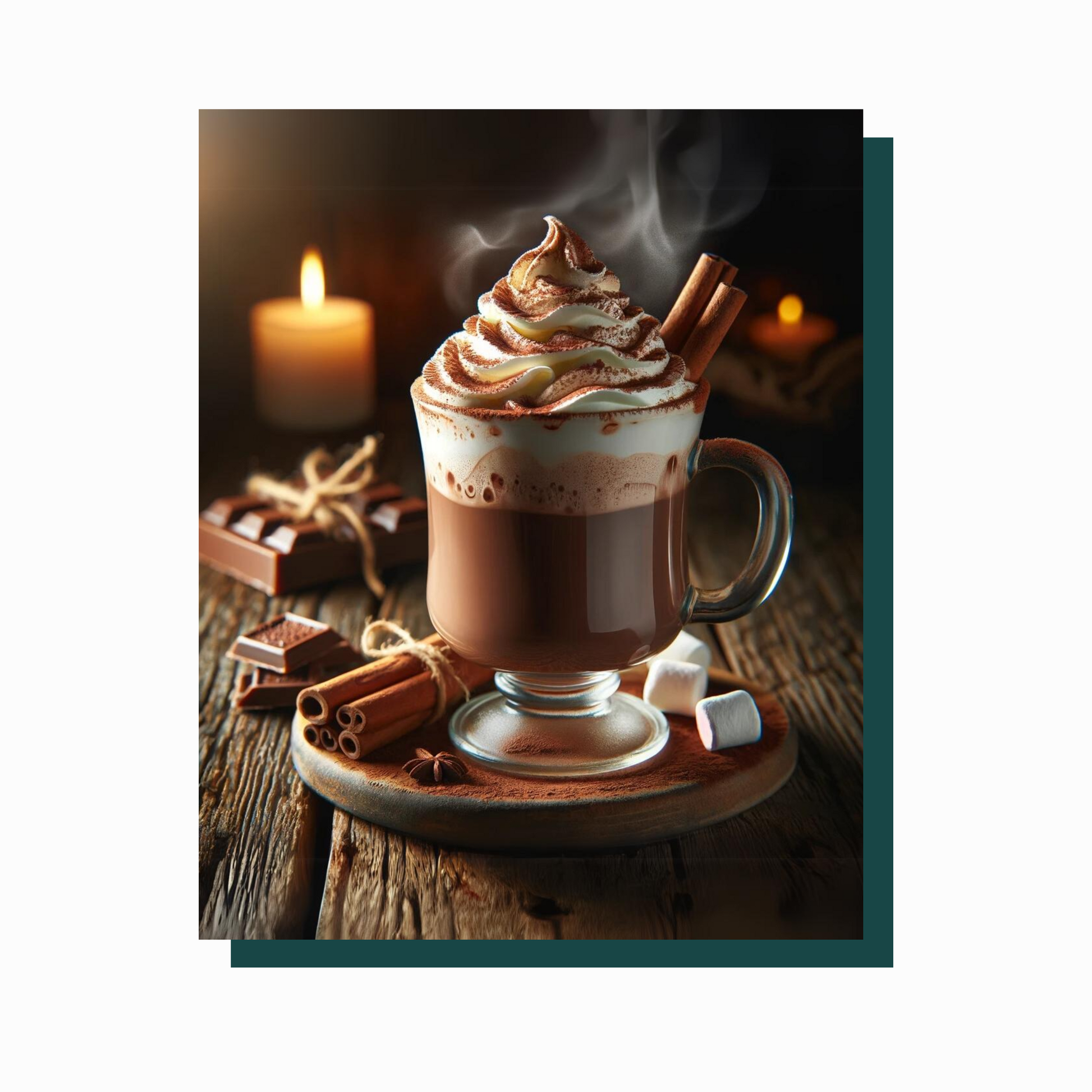 True North Diamond Art Diamond Painting Kits Cocoa Bliss Diamond Painting Kit - Create Stunning Art, No Skill Required