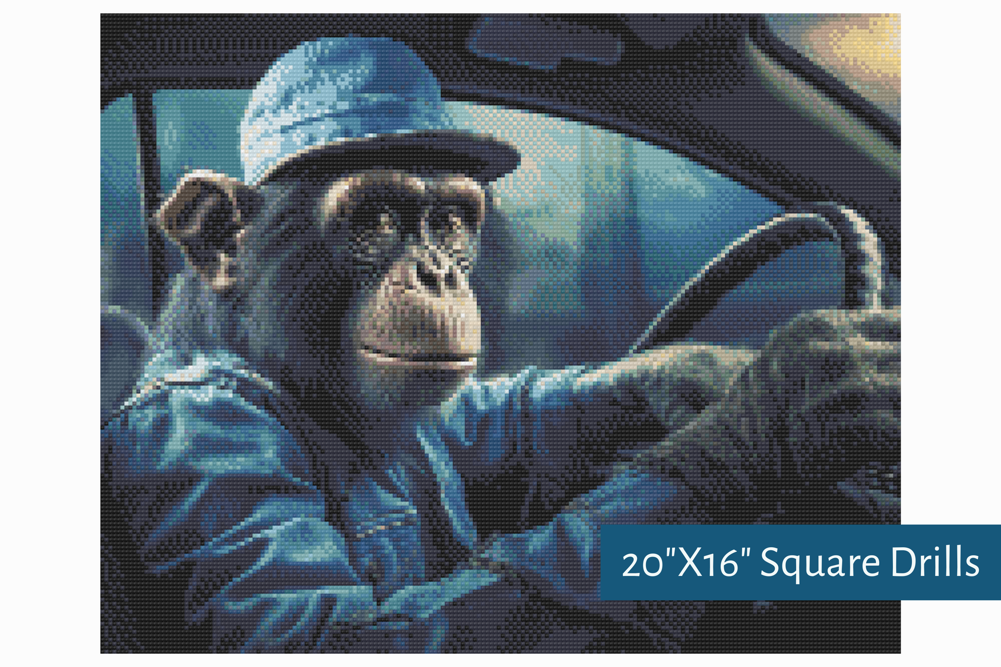 True North Diamond Art Diamond Painting Kits Driving With Darwin Diamond Painting Kit - Create Stunning Art, No Skill Required