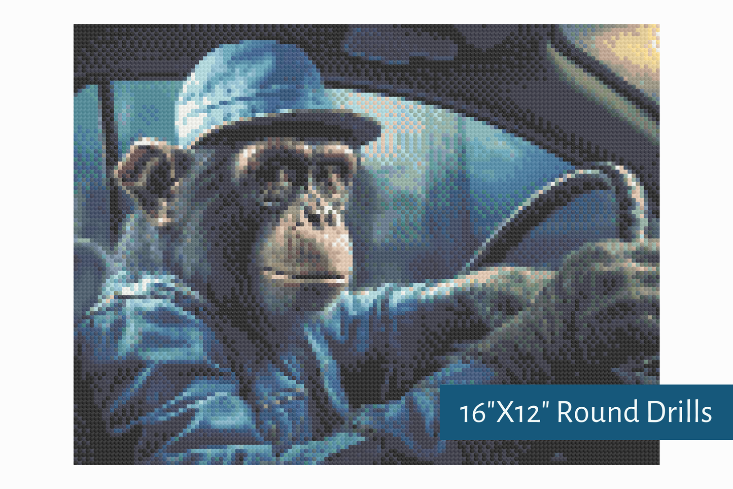 True North Diamond Art Diamond Painting Kits Driving With Darwin Diamond Painting Kit - Create Stunning Art, No Skill Required