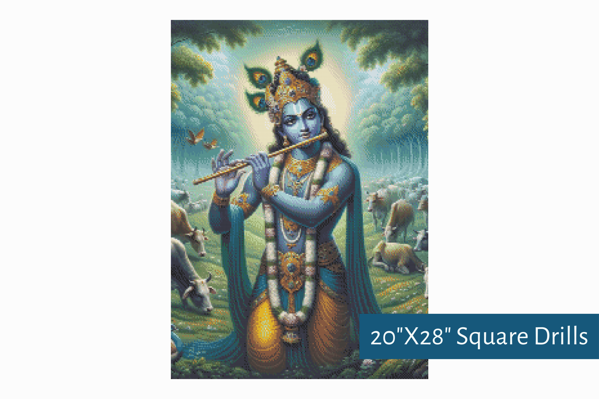 True North Diamond Art Diamond Painting Kits Flute of the Cosmos Diamond Painting Kit - Create Stunning Art, No Skill Required