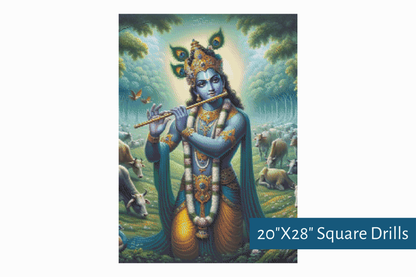 True North Diamond Art Diamond Painting Kits Flute of the Cosmos Diamond Painting Kit - Create Stunning Art, No Skill Required