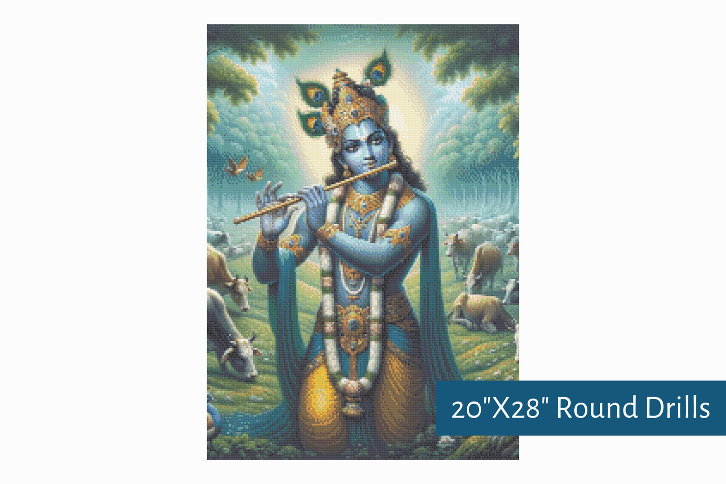 True North Diamond Art Diamond Painting Kits Flute of the Cosmos Diamond Painting Kit - Create Stunning Art, No Skill Required