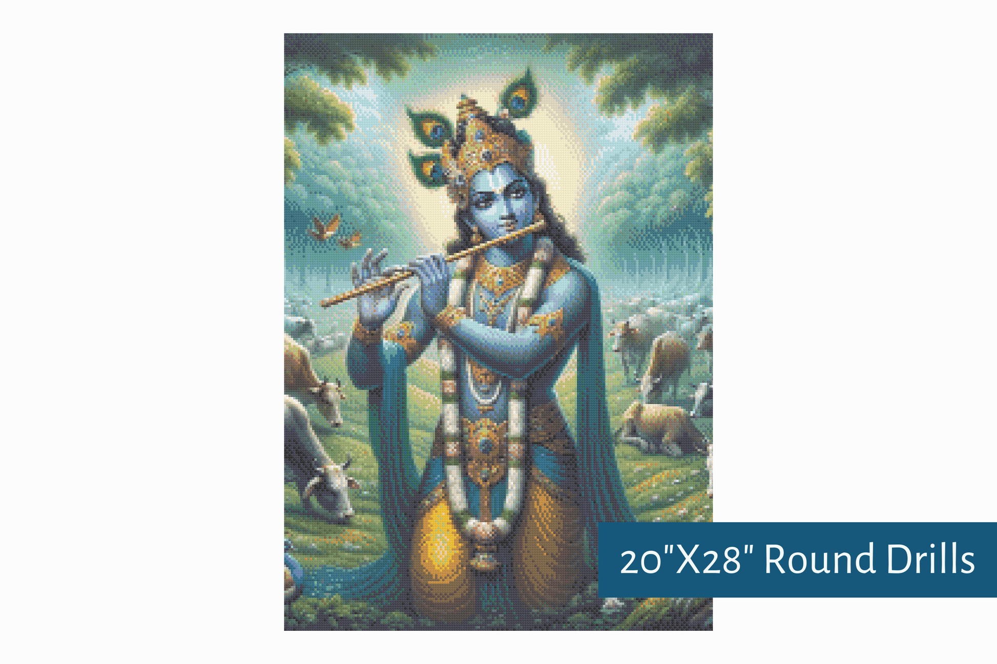 True North Diamond Art Diamond Painting Kits Flute of the Cosmos Diamond Painting Kit - Create Stunning Art, No Skill Required