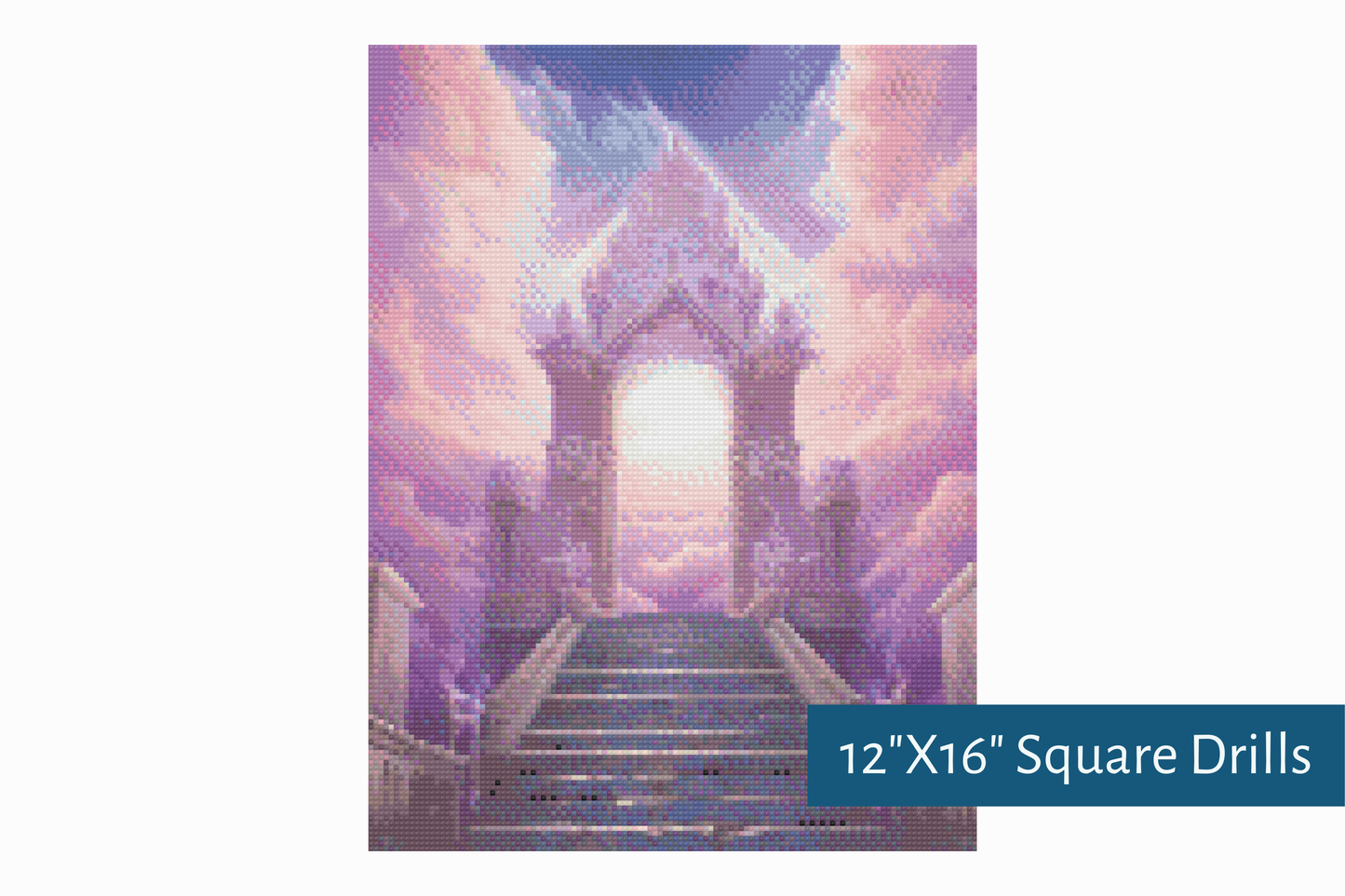 True North Diamond Art Diamond Painting Kits Gates of Paradise Diamond Painting Kit - Create Stunning Art, No Skill Required