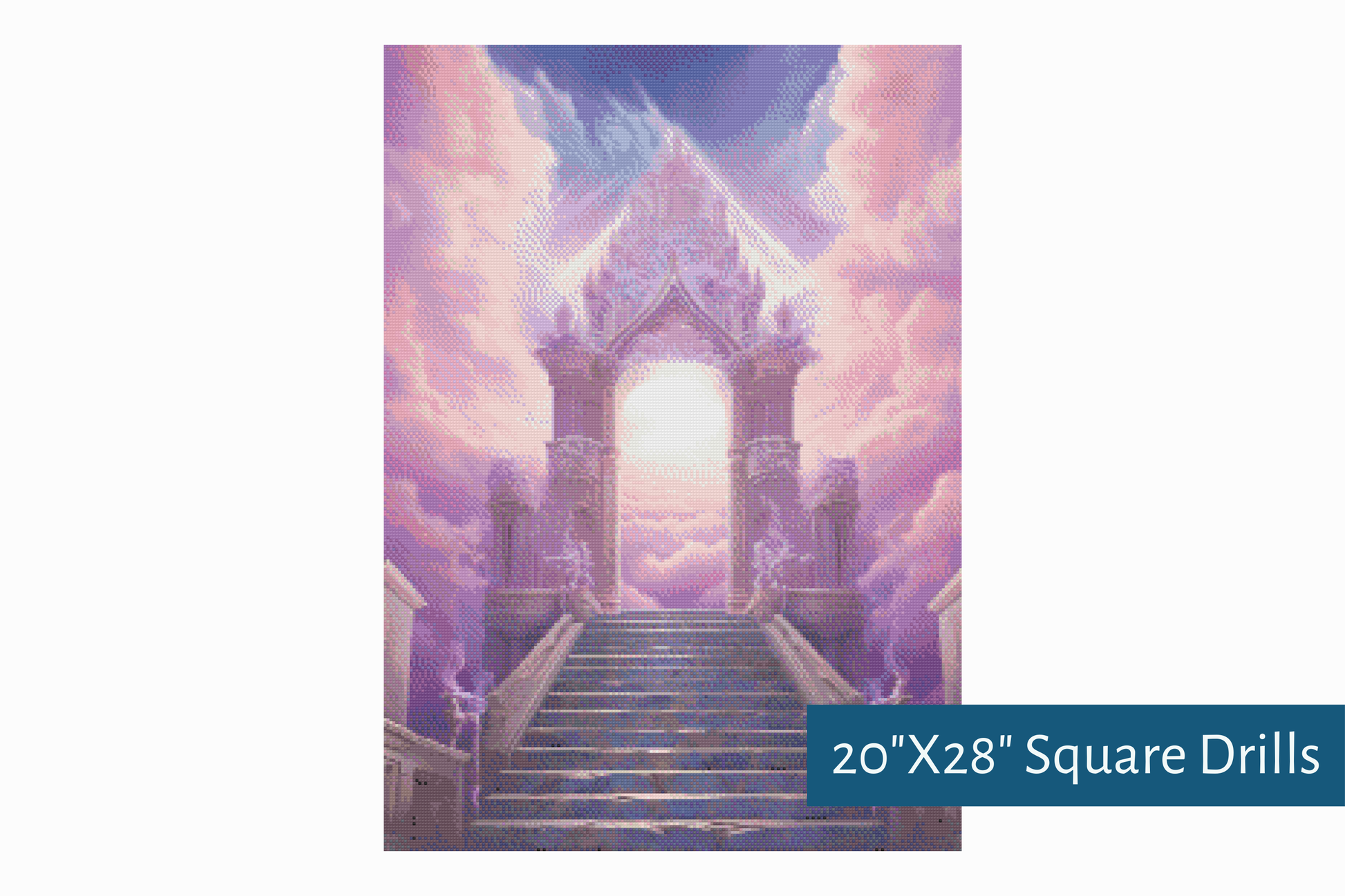 True North Diamond Art Diamond Painting Kits Gates of Paradise Diamond Painting Kit - Create Stunning Art, No Skill Required